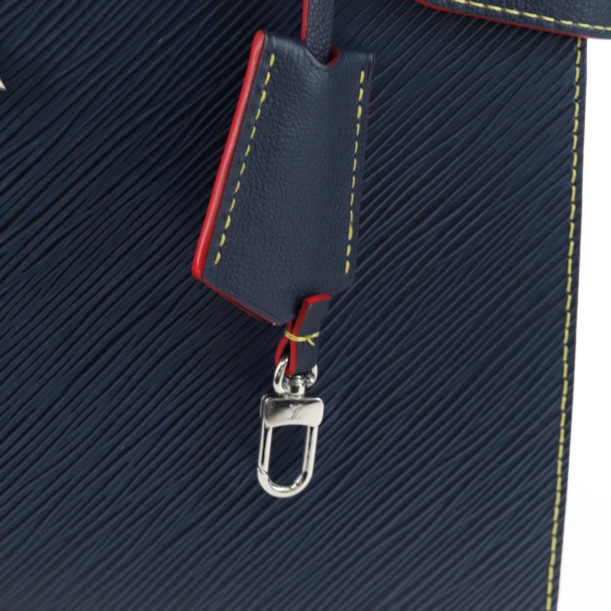 LOUIS VUITTON Epi Twist Tote Bag Blue M54980 LV Auth 199938M