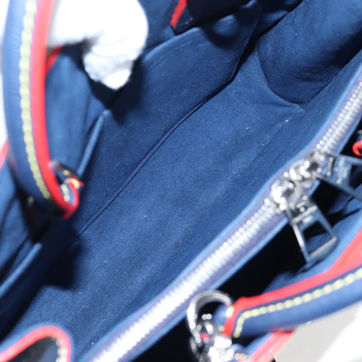 LOUIS VUITTON Epi Twist Tote Bag Blue M54980 LV Auth 199938M