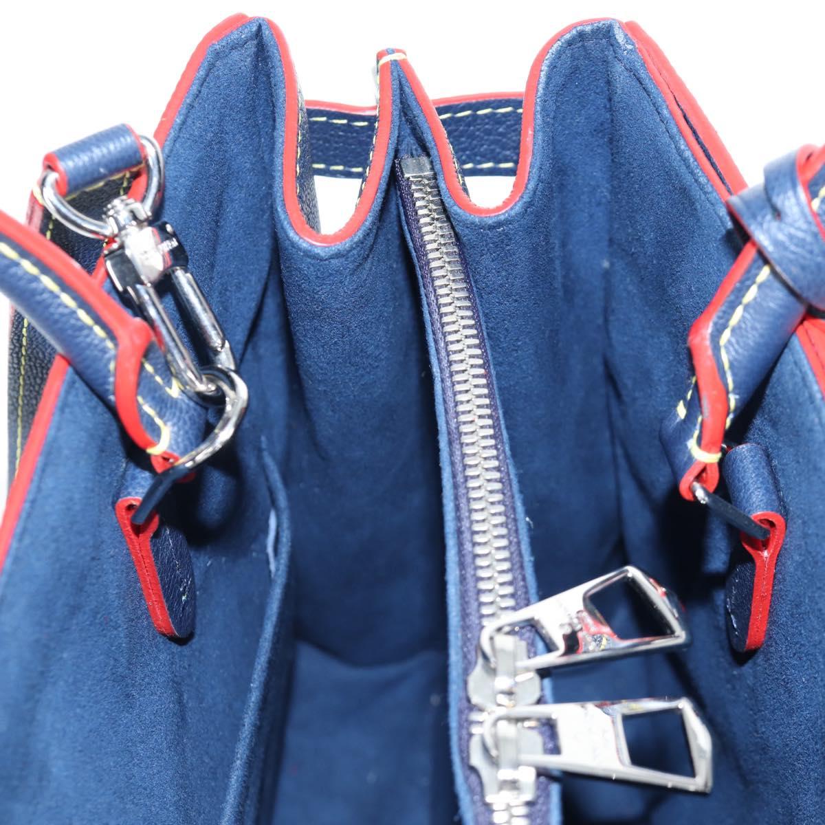 LOUIS VUITTON Epi Twist Tote Bag Blue M54980 LV Auth 199938M