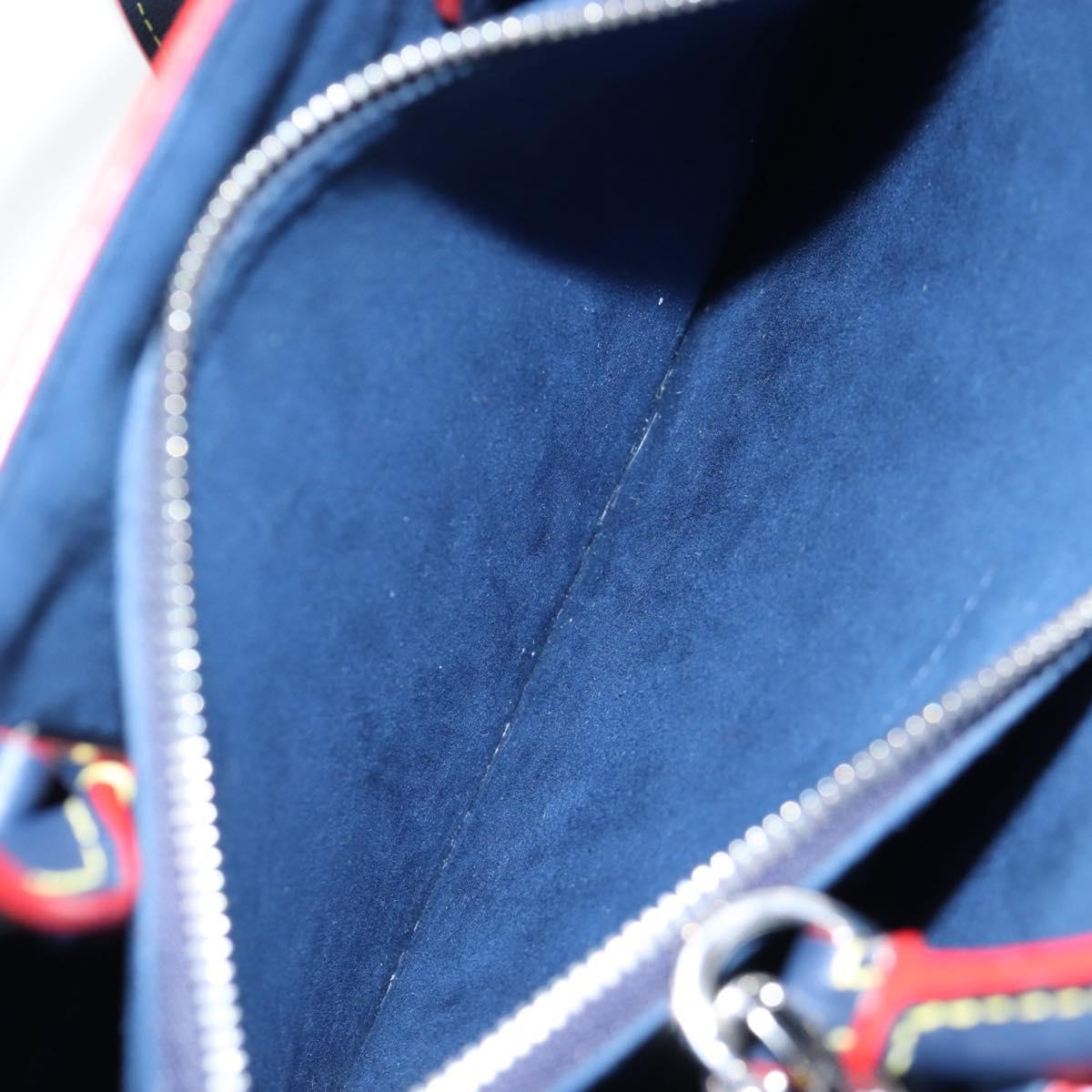 LOUIS VUITTON Epi Twist Tote Bag Blue M54980 LV Auth 199938M