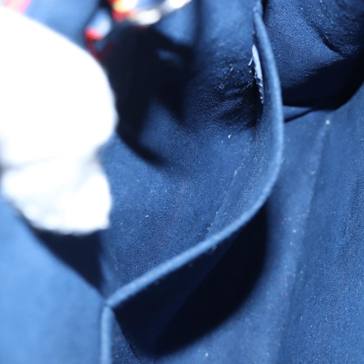 LOUIS VUITTON Epi Twist Tote Bag Blue M54980 LV Auth 199938M