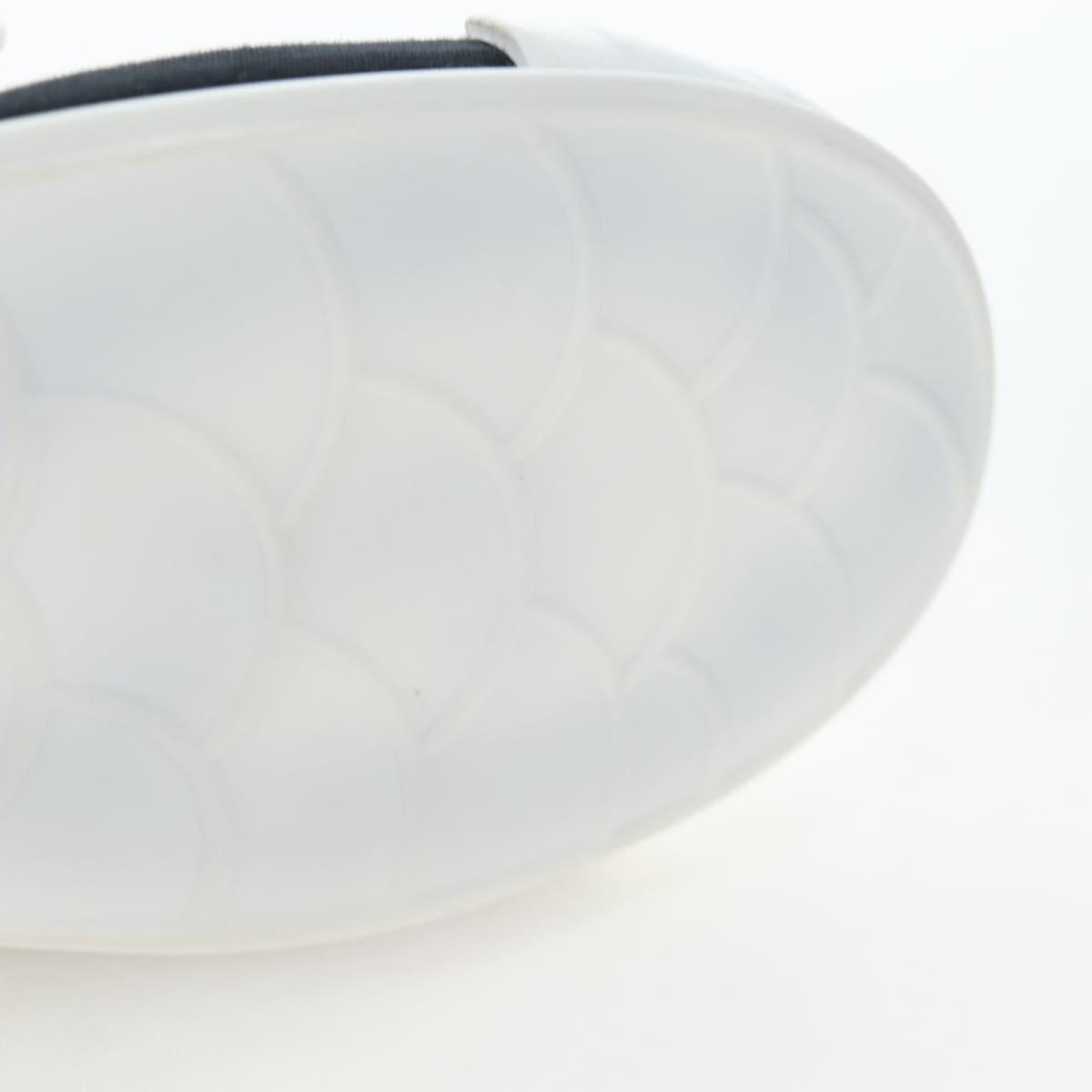 Miu Miu Ballet Shoes Canvas 36.5 Black White Auth 199940M