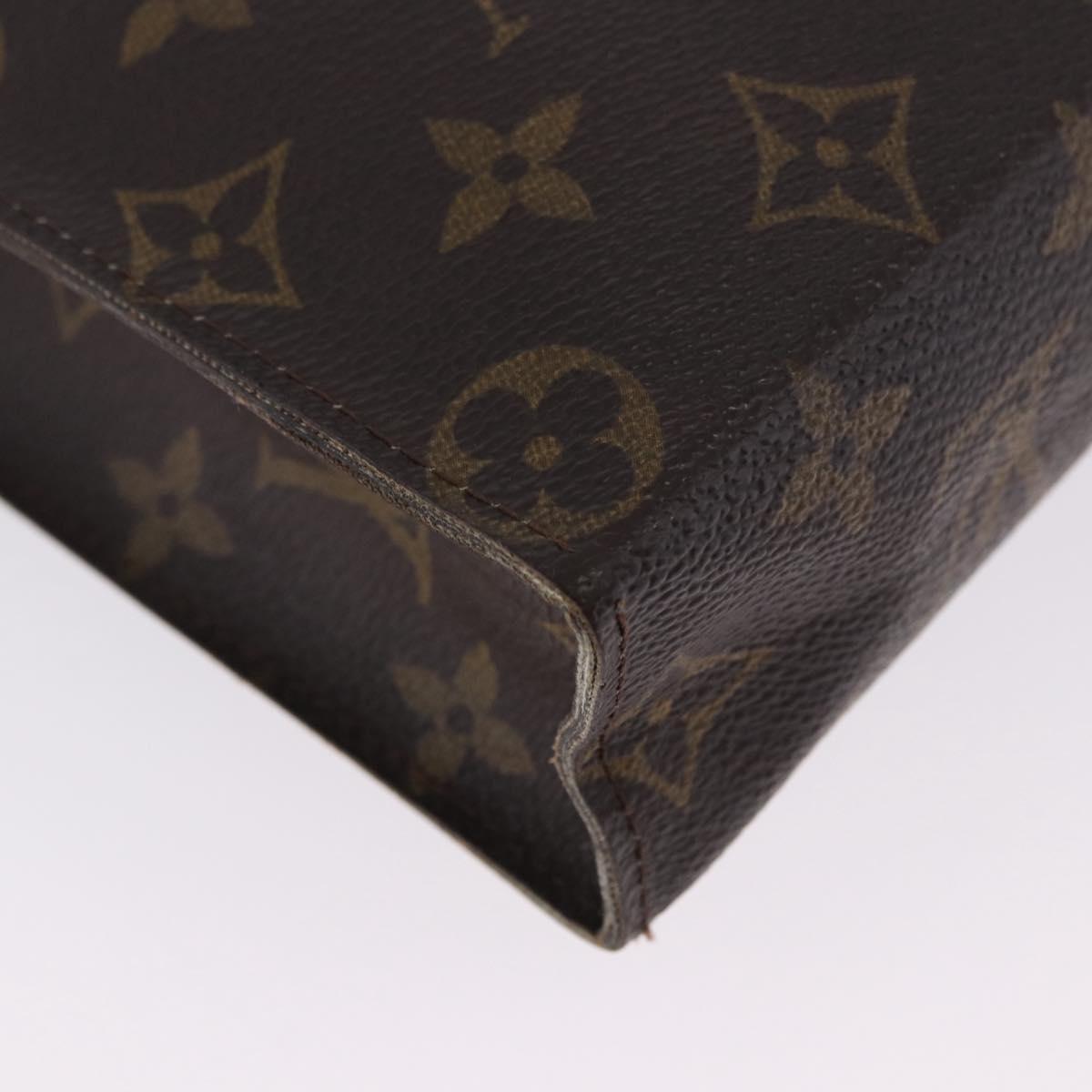 LOUIS VUITTON Monogram Poche Toilette 26 Pouch M47542 LV Auth 199945