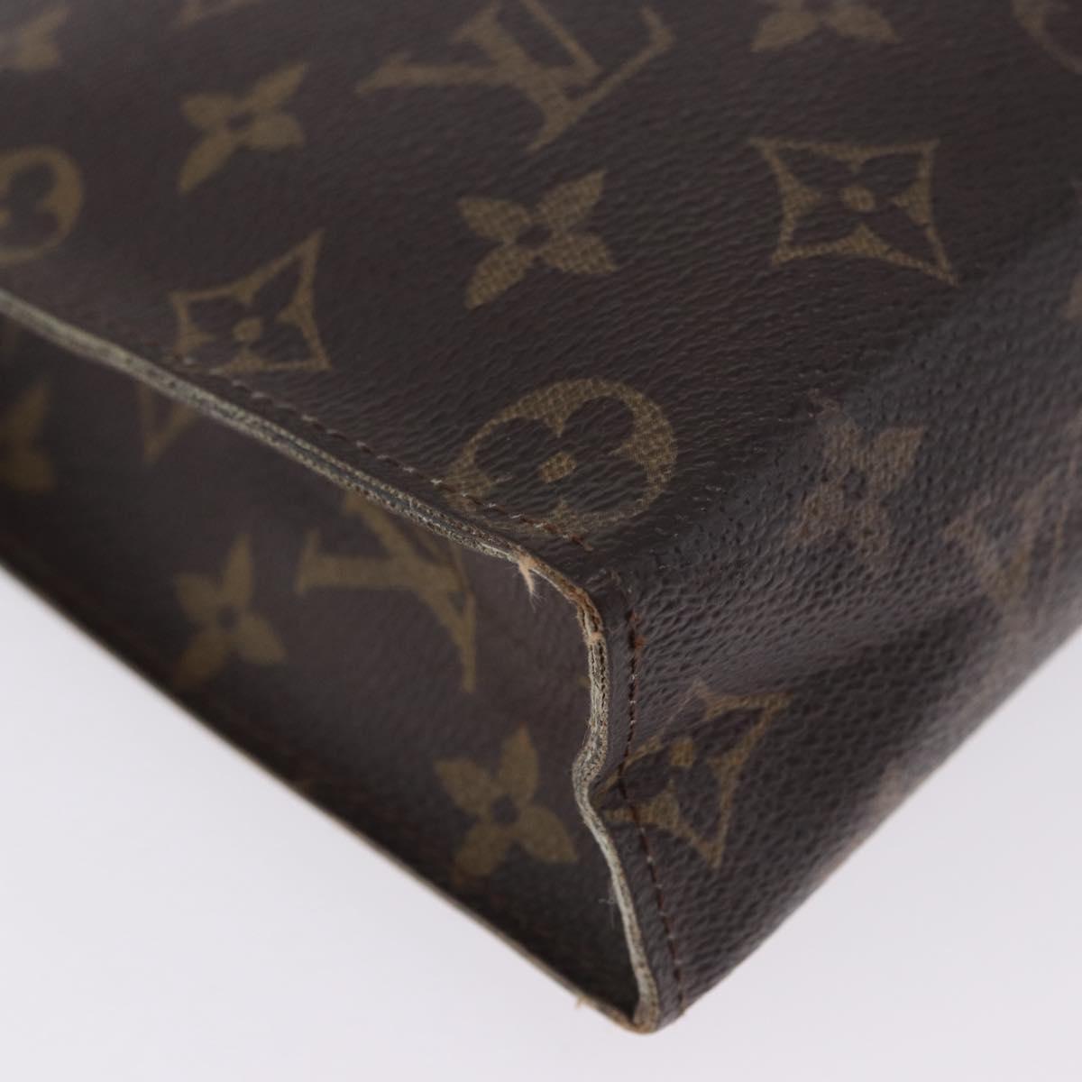 LOUIS VUITTON Monogram Poche Toilette 26 Pouch M47542 LV Auth 199945