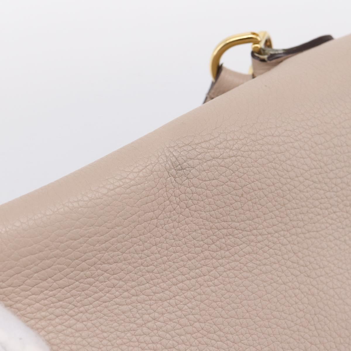 LOUIS VUITTON Rock Me Ever MINI Hand Bag Leather Pink M21052 LV Auth 199966V