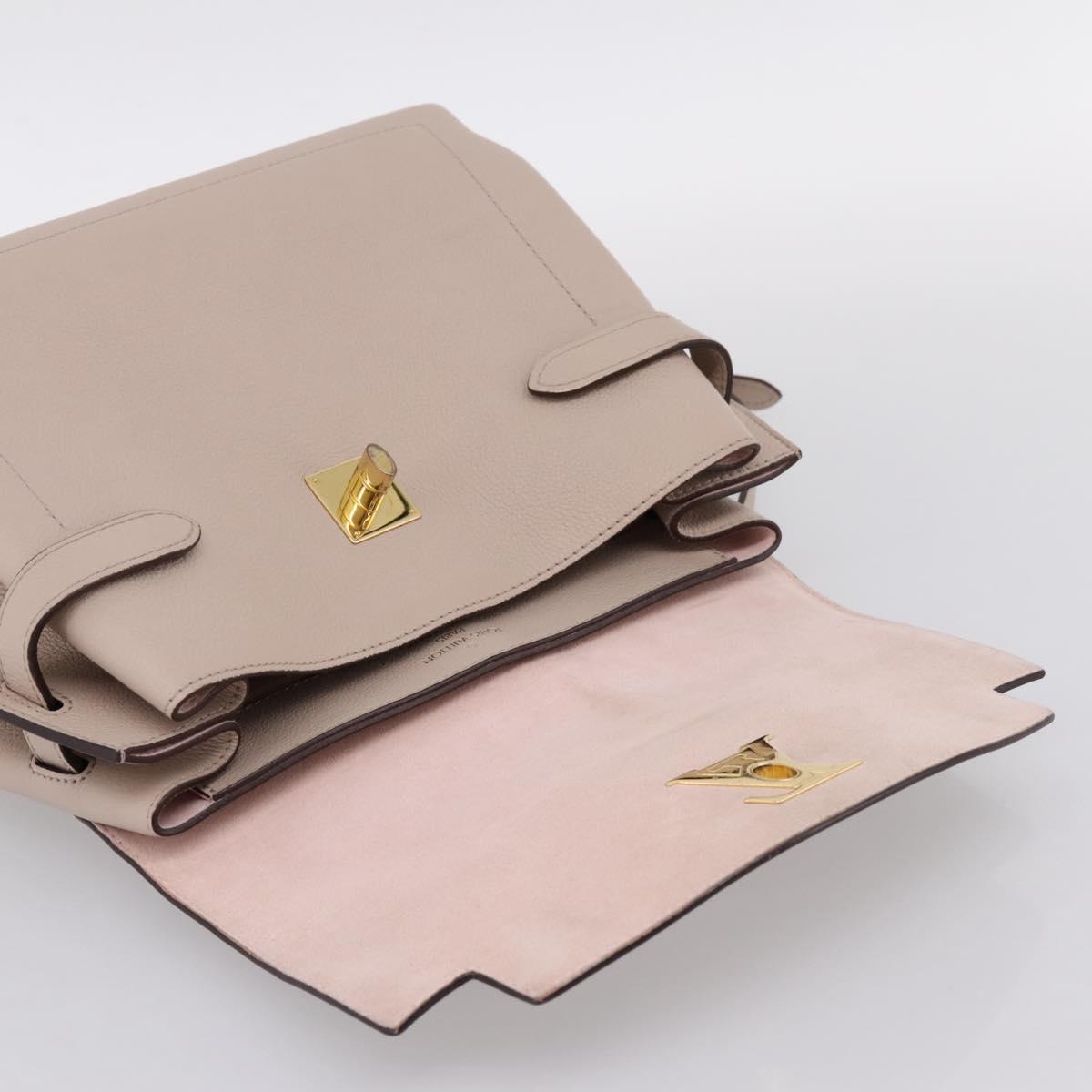 LOUIS VUITTON Rock Me Ever MINI Hand Bag Leather Pink M21052 LV Auth 199966V