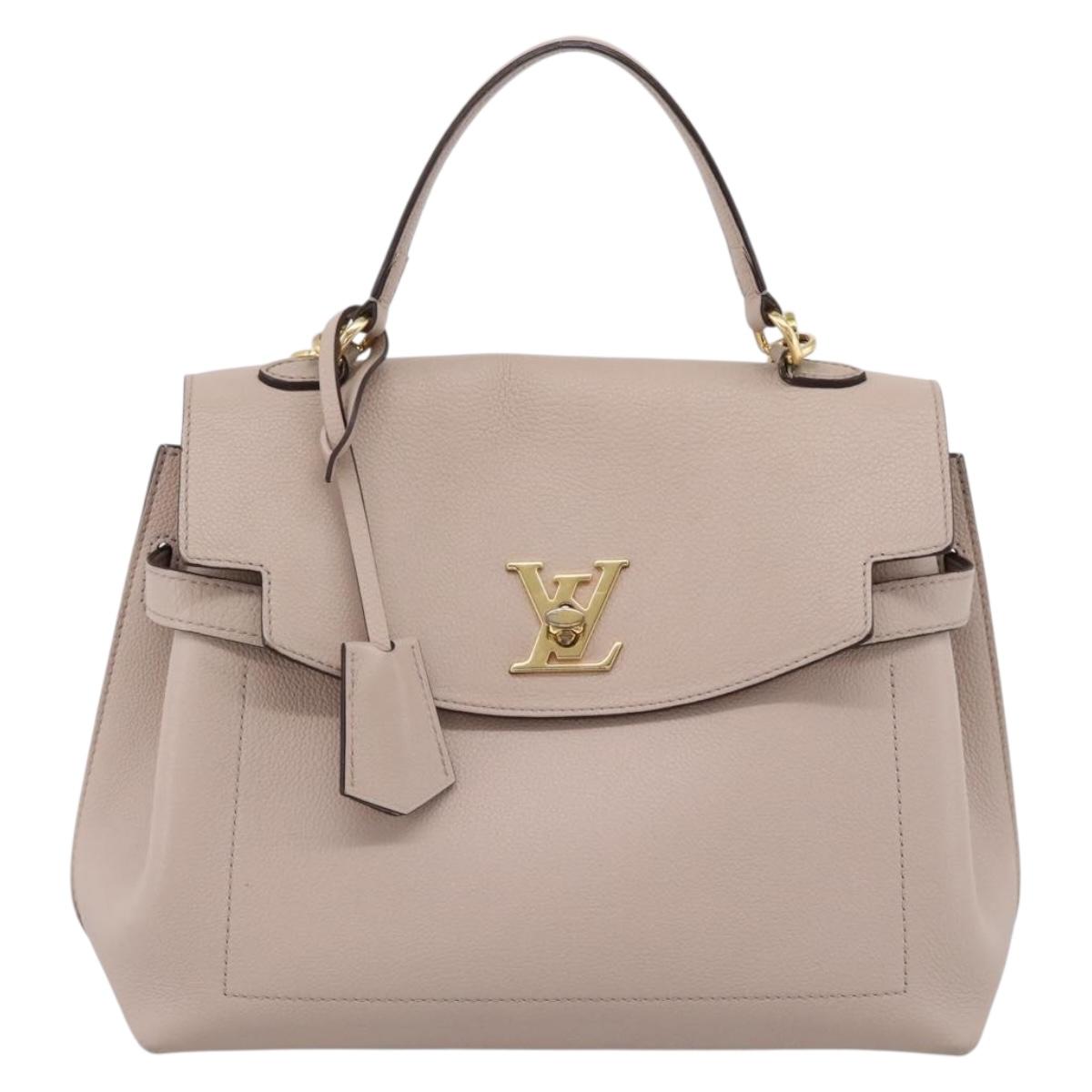 LOUIS VUITTON Rock Me Ever MINI Hand Bag Leather Pink M21052 LV Auth 199966V