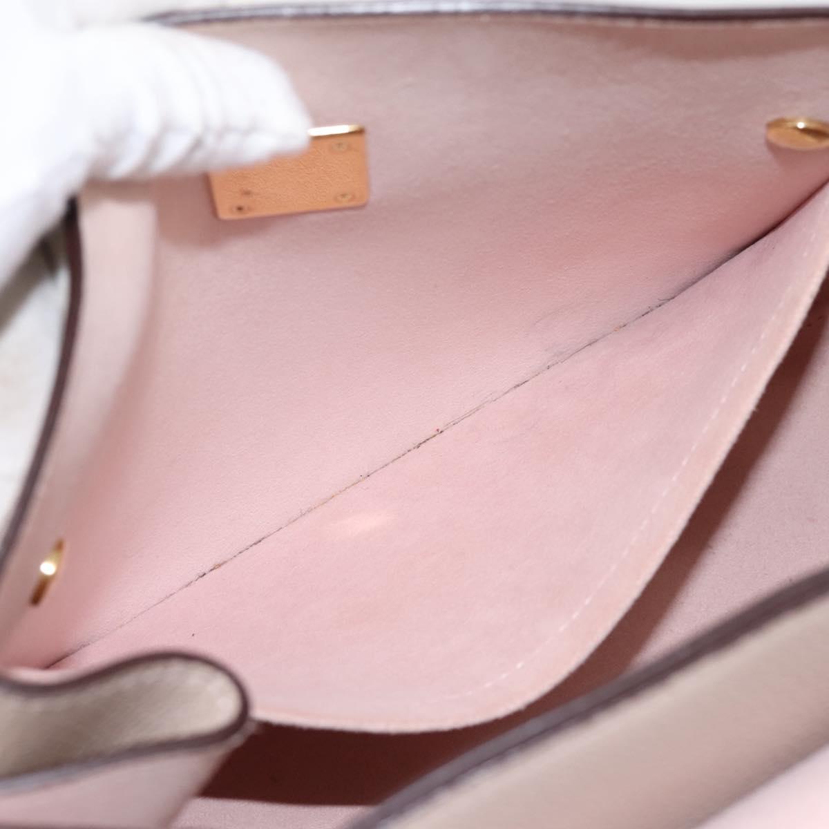 LOUIS VUITTON Rock Me Ever MINI Hand Bag Leather Pink M21052 LV Auth 199966V