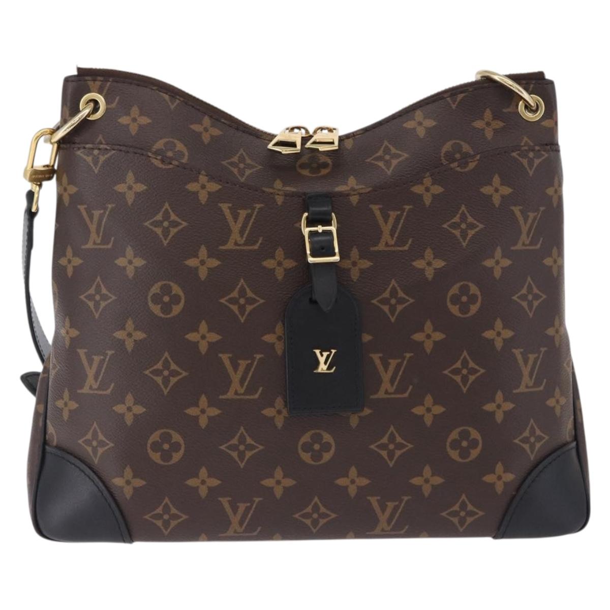 LOUIS VUITTON Monogram Odeon NM MM Shoulder Bag M45352 LV Auth 199968V