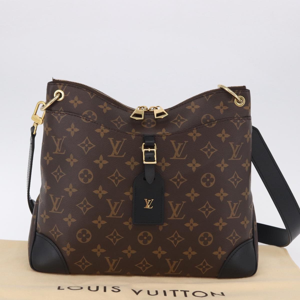 LOUIS VUITTON Monogram Odeon NM MM Shoulder Bag M45352 LV Auth 199968V