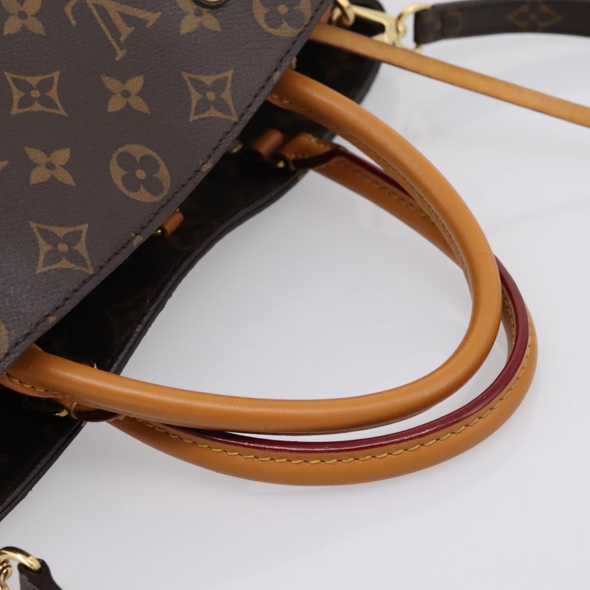 LOUIS VUITTON Monogram Montaigne GM Hand Bag 2way M41067 LV Auth 199969V