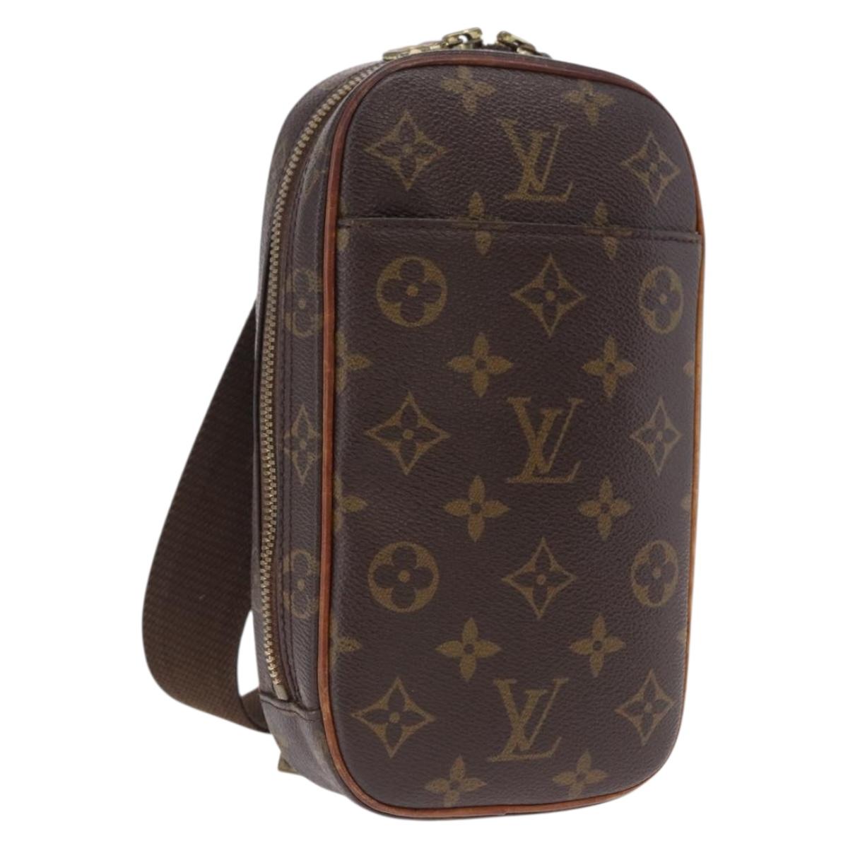 LOUIS VUITTON Monogram Pochette Gange Shoulder Bag M51870 LV Auth 199970