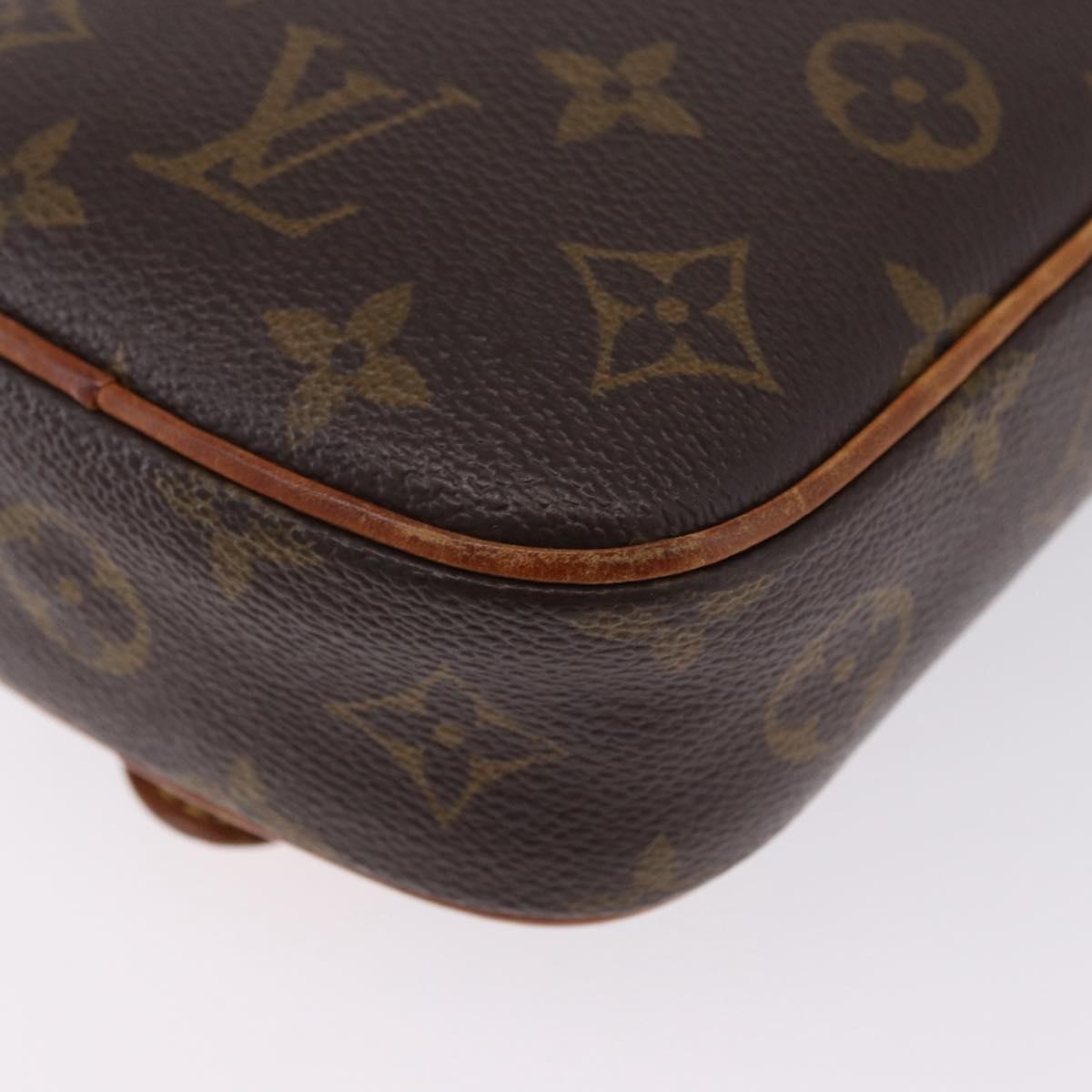 LOUIS VUITTON Monogram Pochette Gange Shoulder Bag M51870 LV Auth 199970
