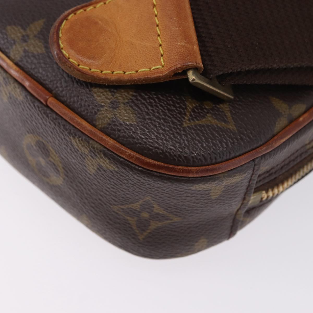 LOUIS VUITTON Monogram Pochette Gange Shoulder Bag M51870 LV Auth 199970