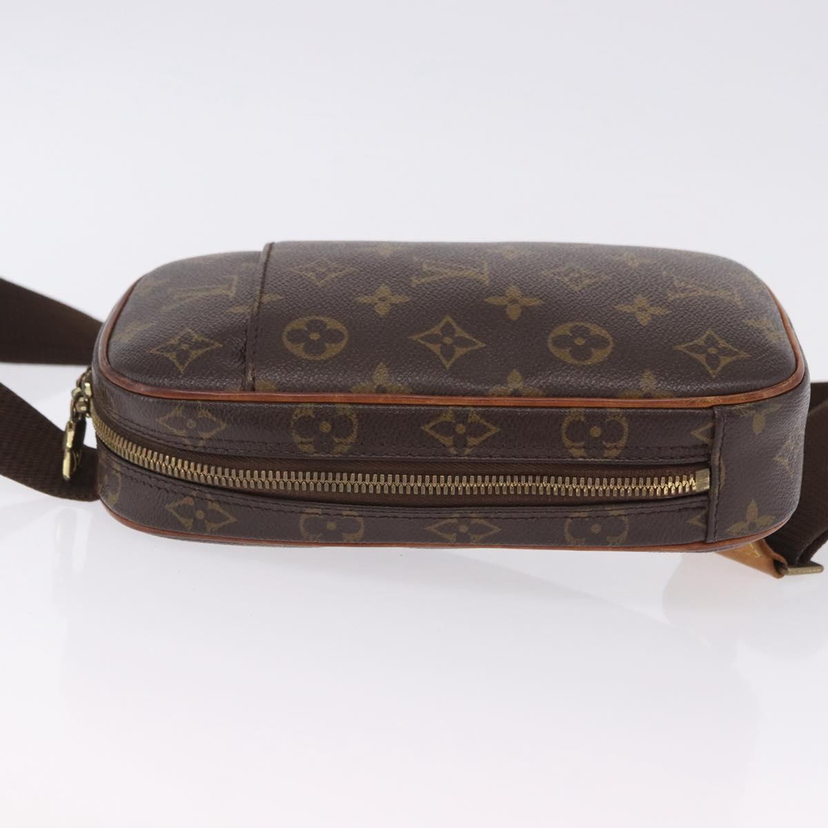 LOUIS VUITTON Monogram Pochette Gange Shoulder Bag M51870 LV Auth 199970