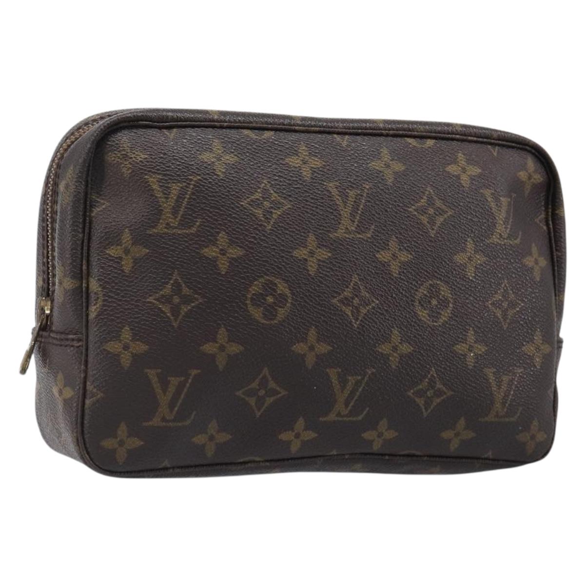 LOUIS VUITTON Monogram Trousse Toilette 23 Clutch Bag M47524 LV Auth 199971