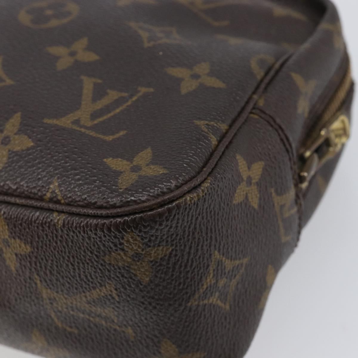 LOUIS VUITTON Monogram Trousse Toilette 23 Clutch Bag M47524 LV Auth 199971