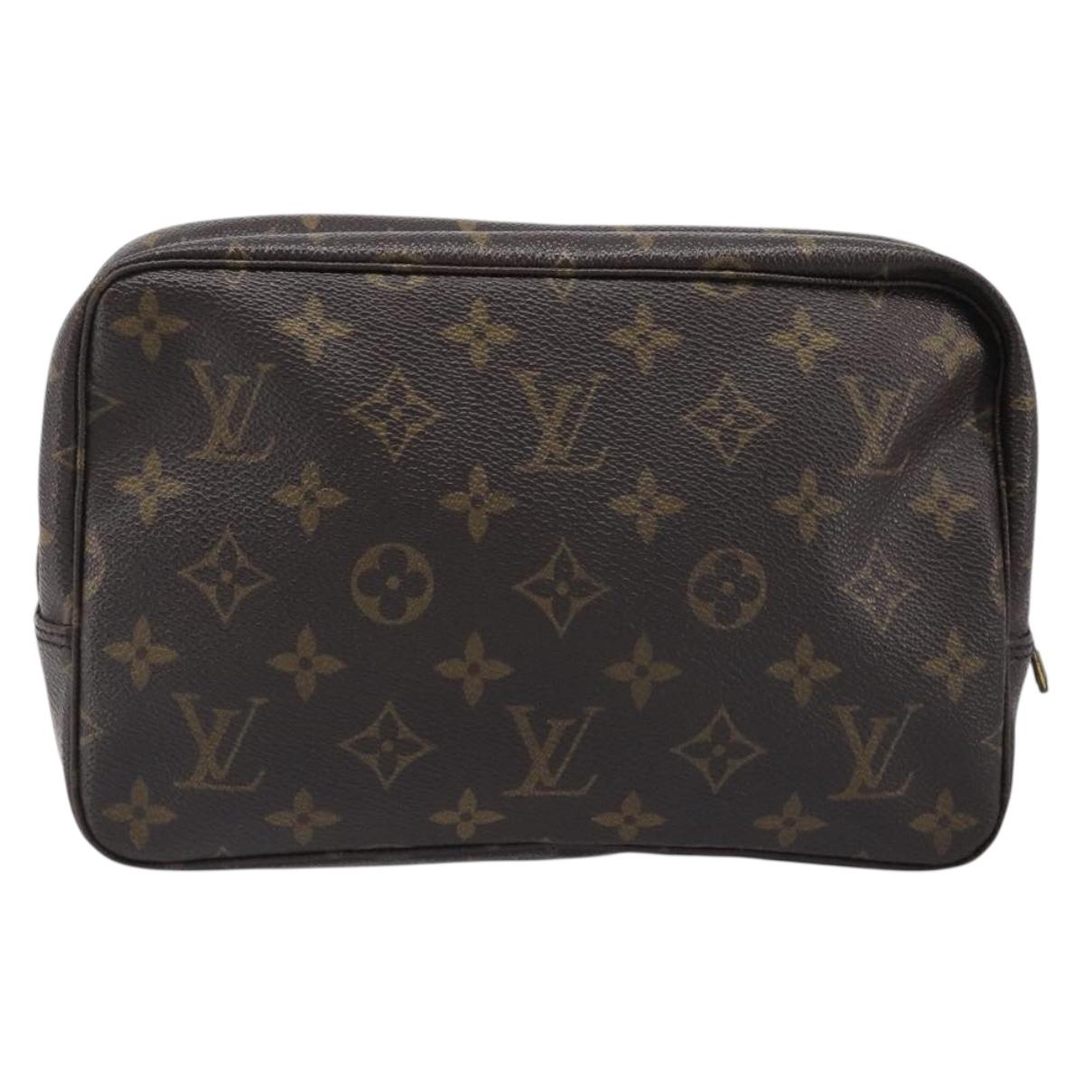LOUIS VUITTON Monogram Trousse Toilette 23 Clutch Bag M47524 LV Auth 199971
