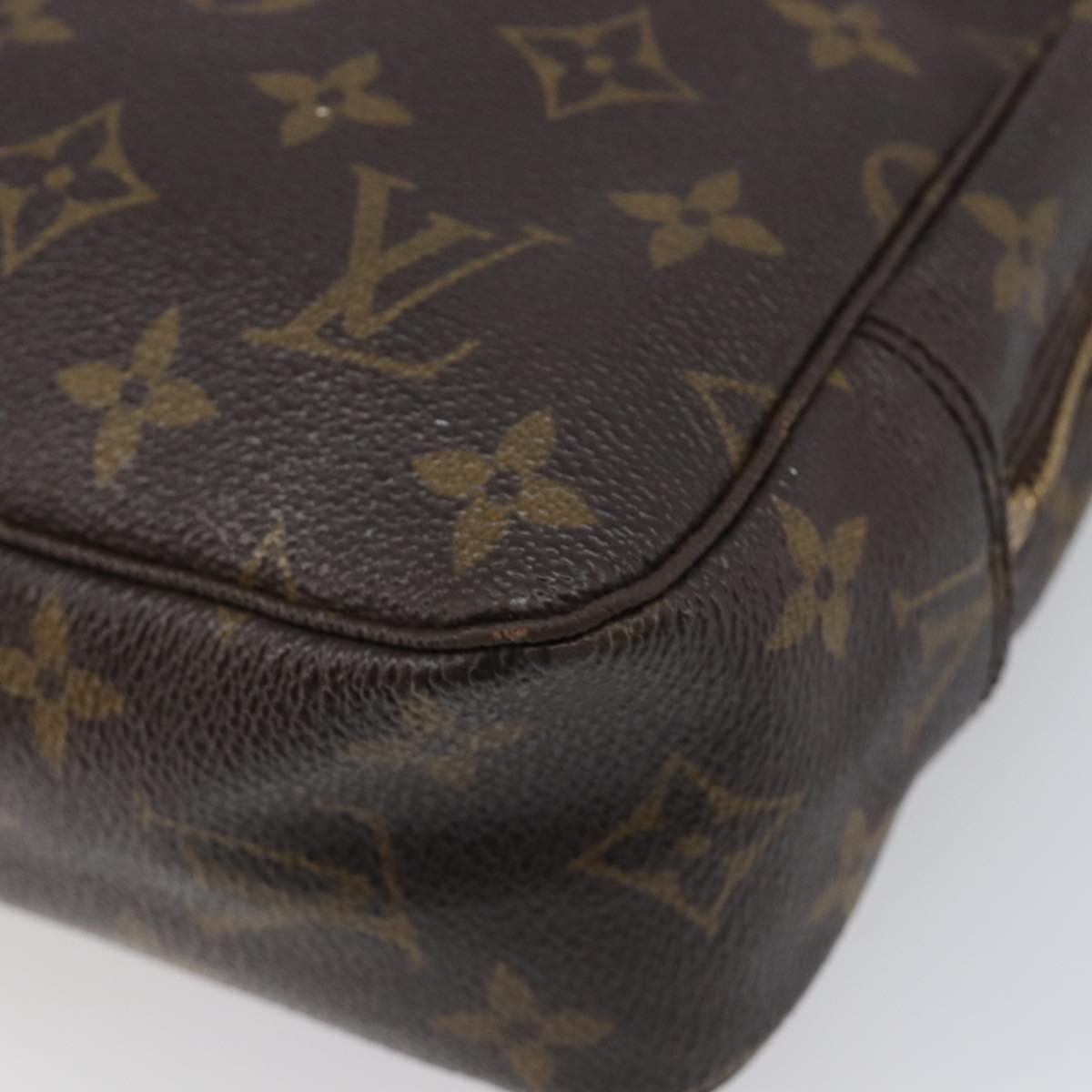 LOUIS VUITTON Monogram Trousse Toilette 23 Clutch Bag M47524 LV Auth 199971