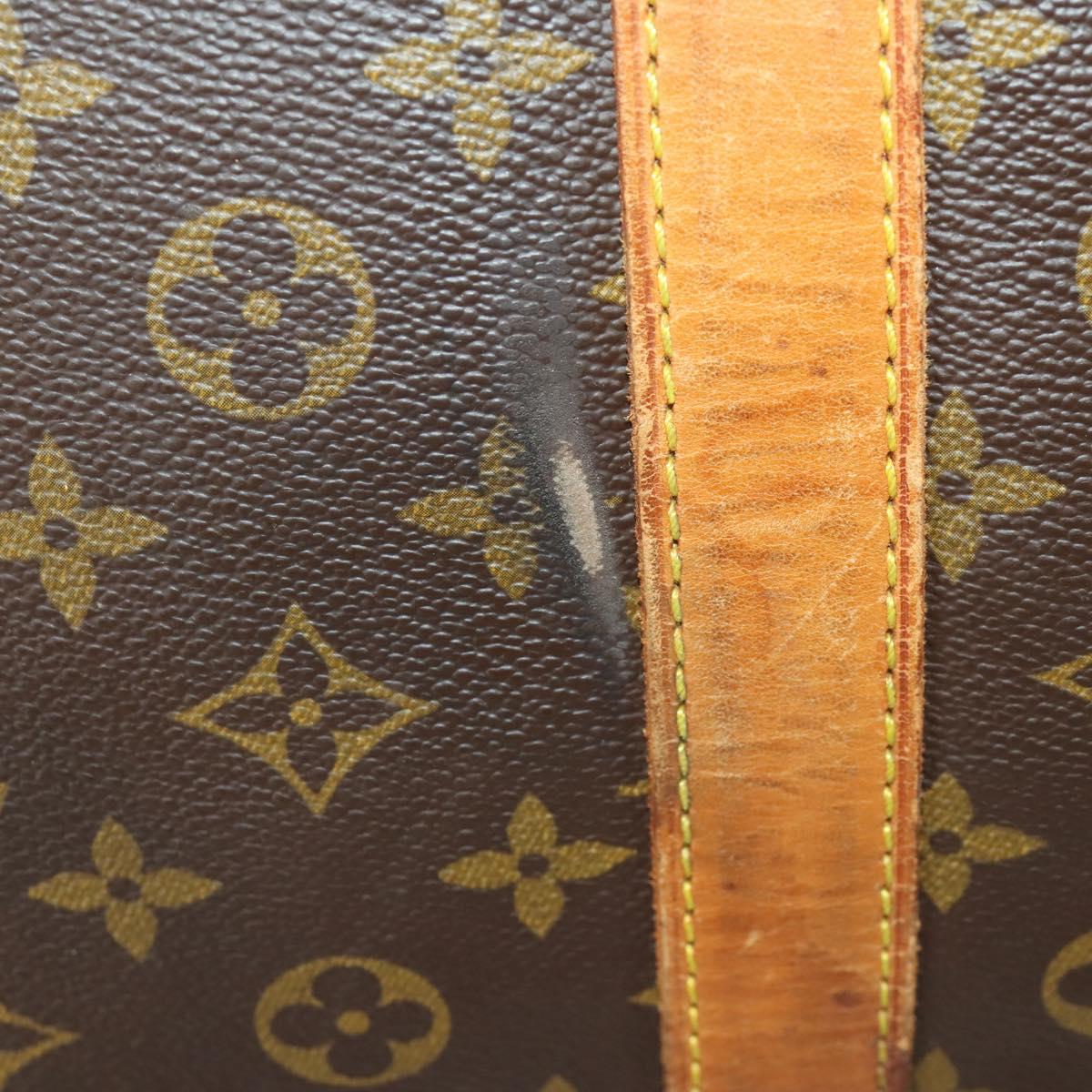 LOUIS VUITTON Monogram Keepall Bandouliere 60 Boston Bag M41412 LV Auth 199972