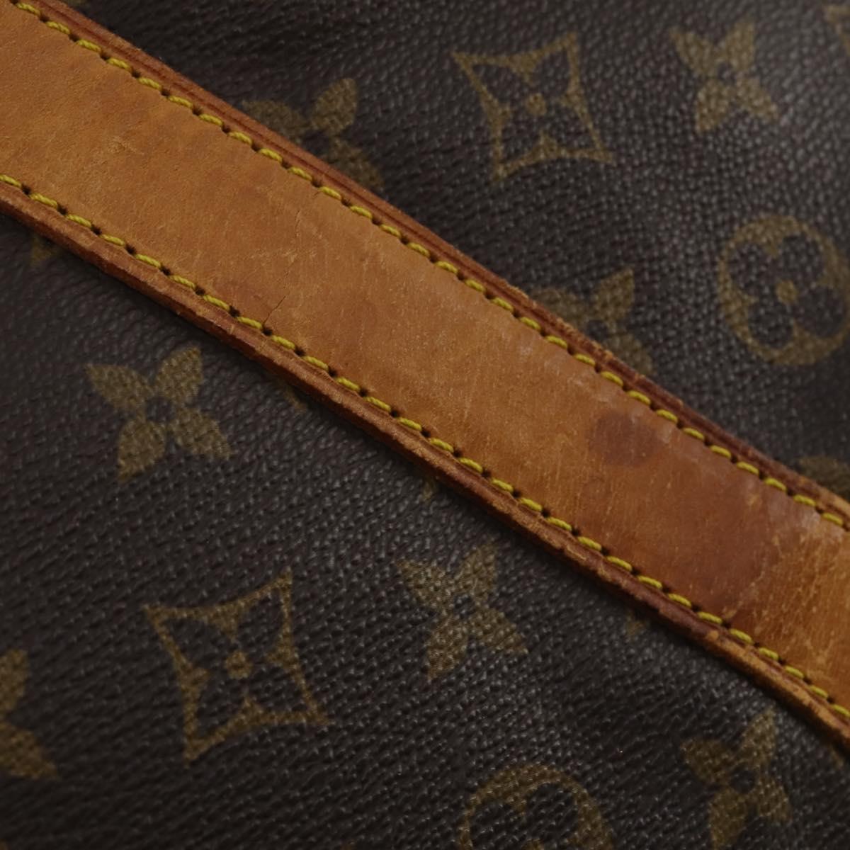 LOUIS VUITTON Monogram Keepall Bandouliere 60 Boston Bag M41412 LV Auth 199972