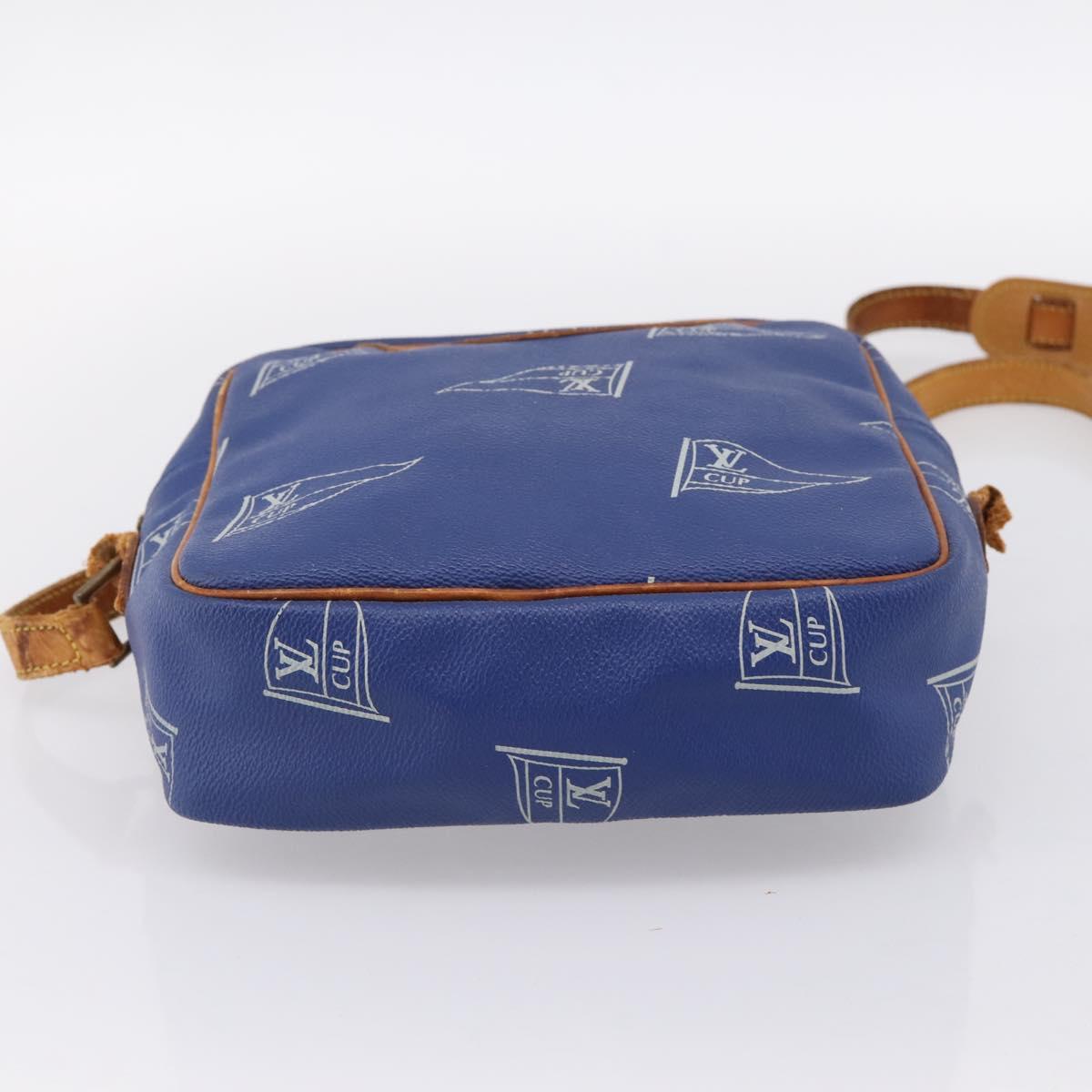 LOUIS VUITTON LV Cup Sac San Diego Shoulder Bag Blue M80010 LV Auth 199980