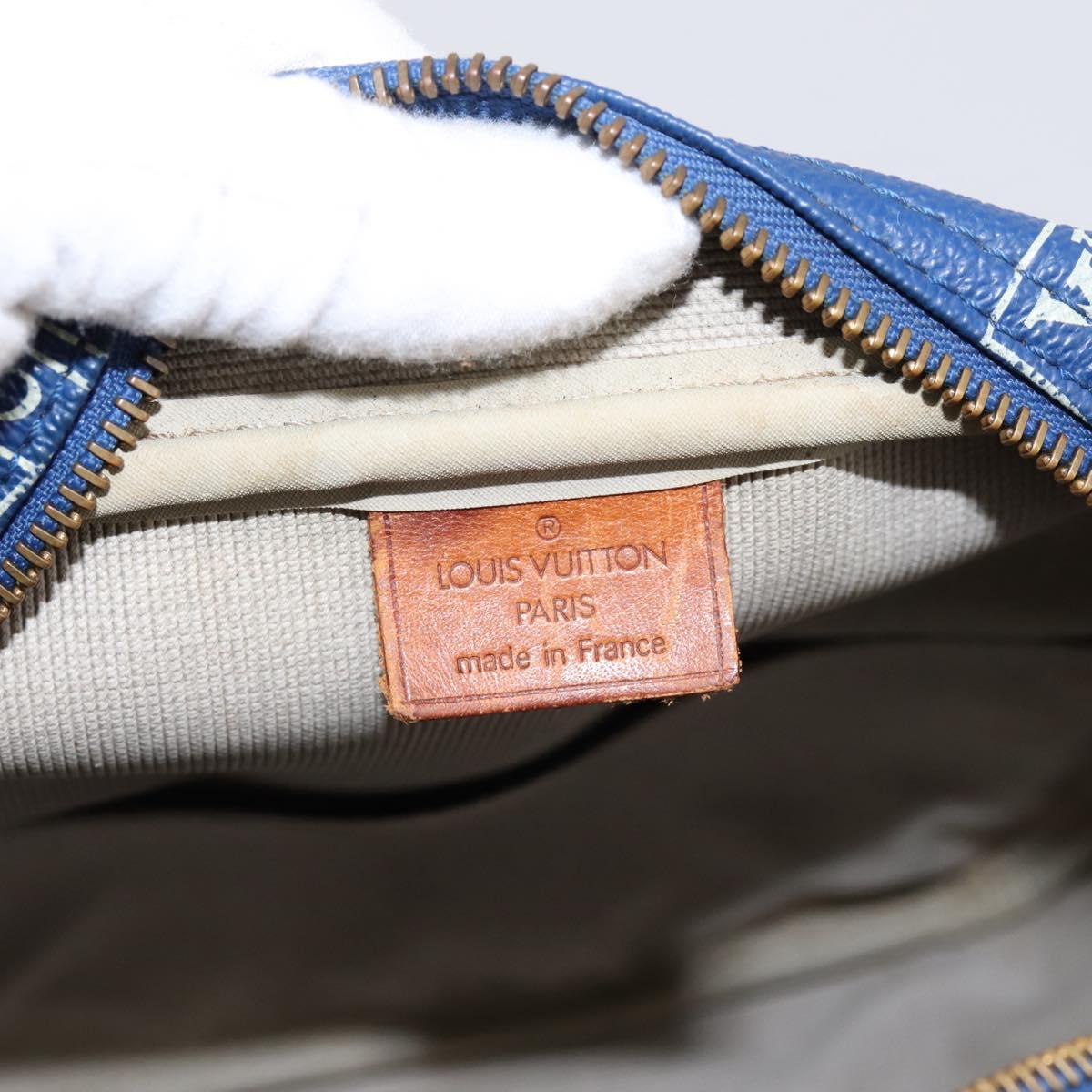 LOUIS VUITTON LV Cup Sac San Diego Shoulder Bag Blue M80010 LV Auth 199980
