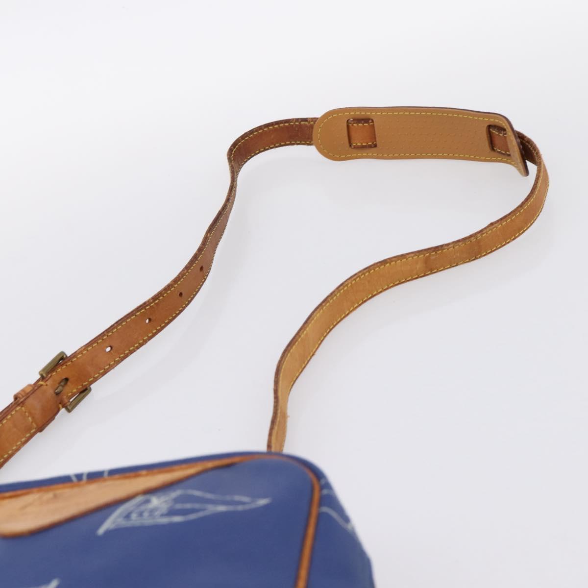LOUIS VUITTON LV Cup Sac San Diego Shoulder Bag Blue M80010 LV Auth 199980