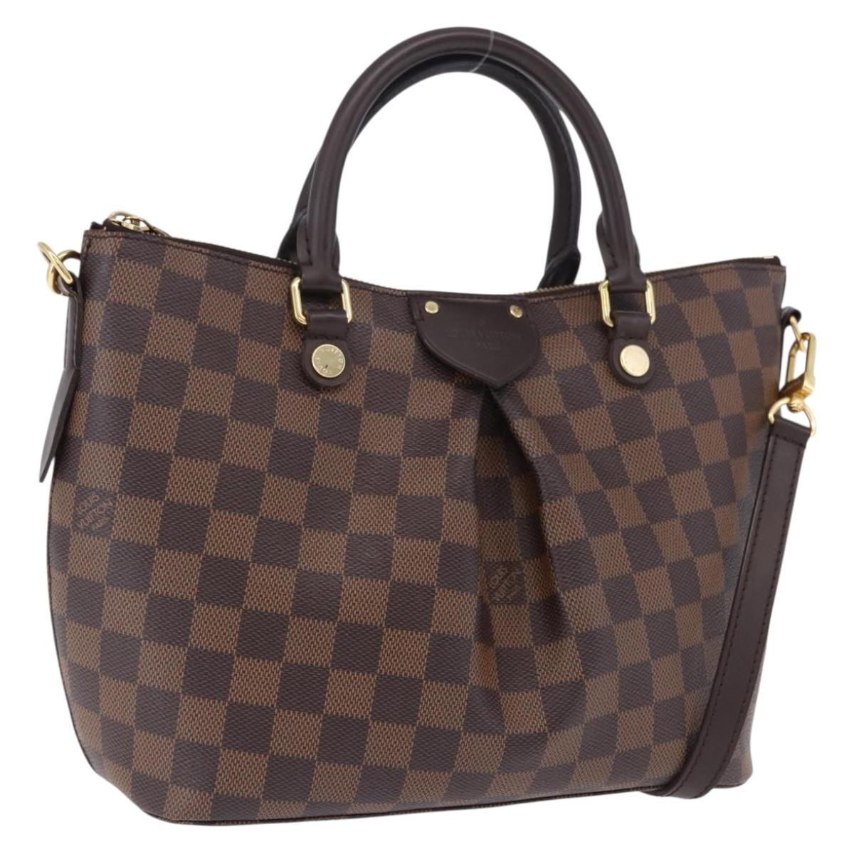 LOUIS VUITTON Damier Ebene Sienna PM Shoulder Bag N41545 LV Auth 199982V