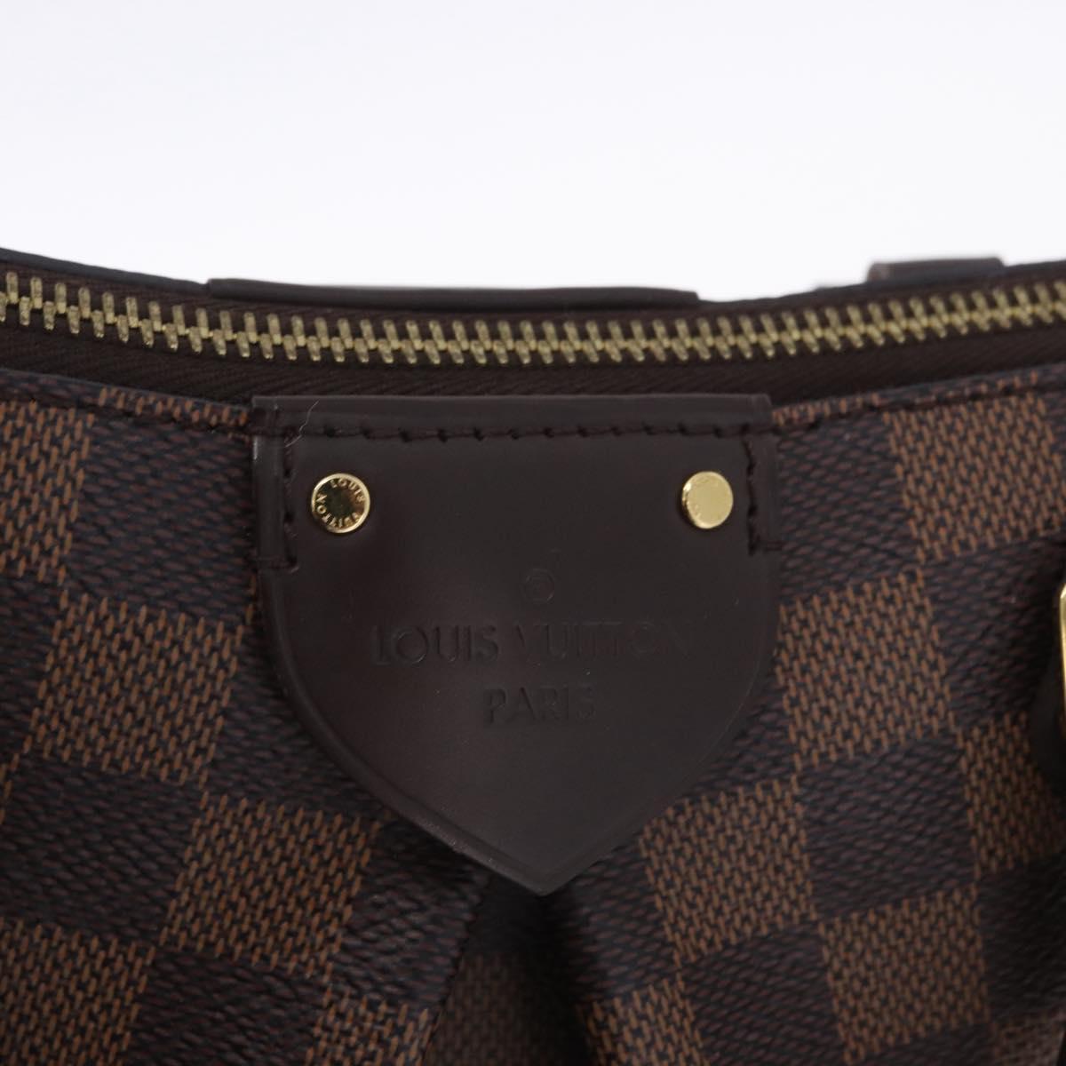LOUIS VUITTON Damier Ebene Sienna PM Shoulder Bag N41545 LV Auth 199982V