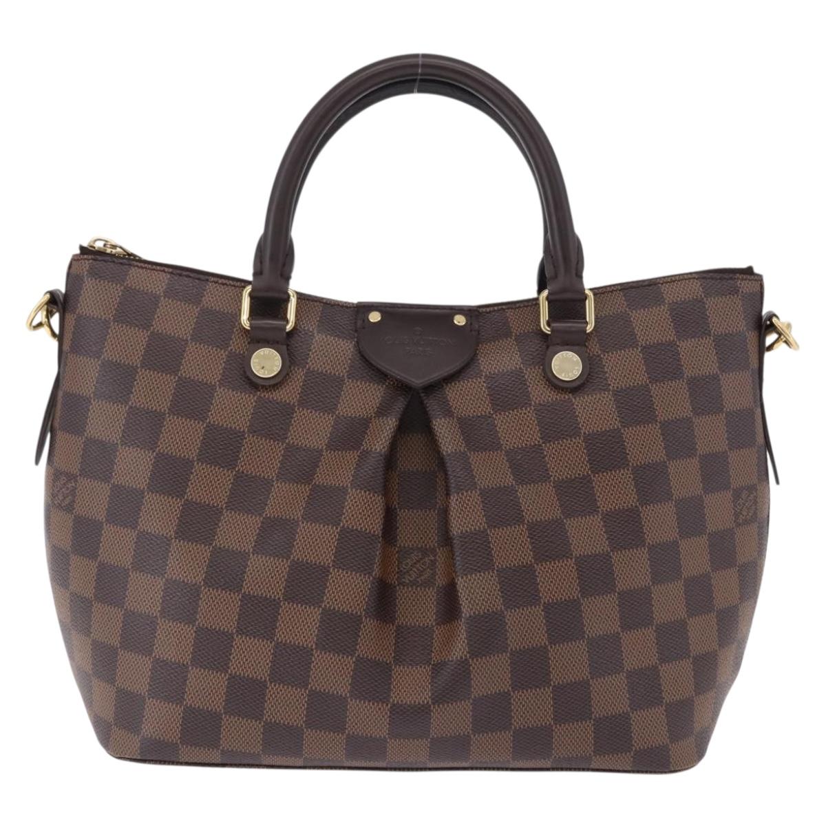 LOUIS VUITTON Damier Ebene Sienna PM Shoulder Bag N41545 LV Auth 199982V