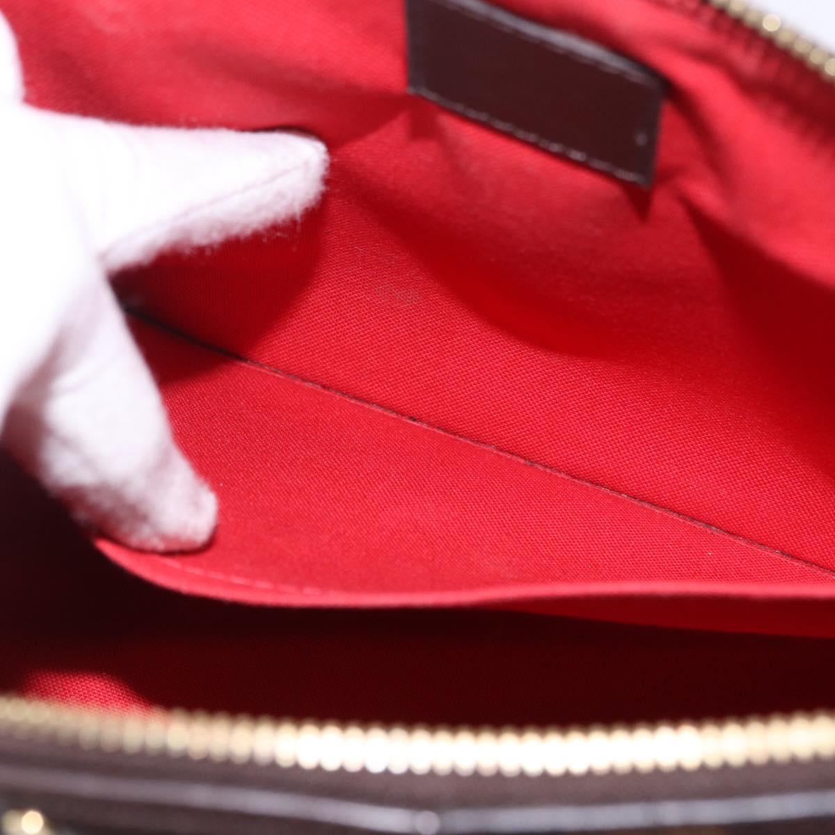 LOUIS VUITTON Damier Ebene Sienna PM Shoulder Bag N41545 LV Auth 199982V