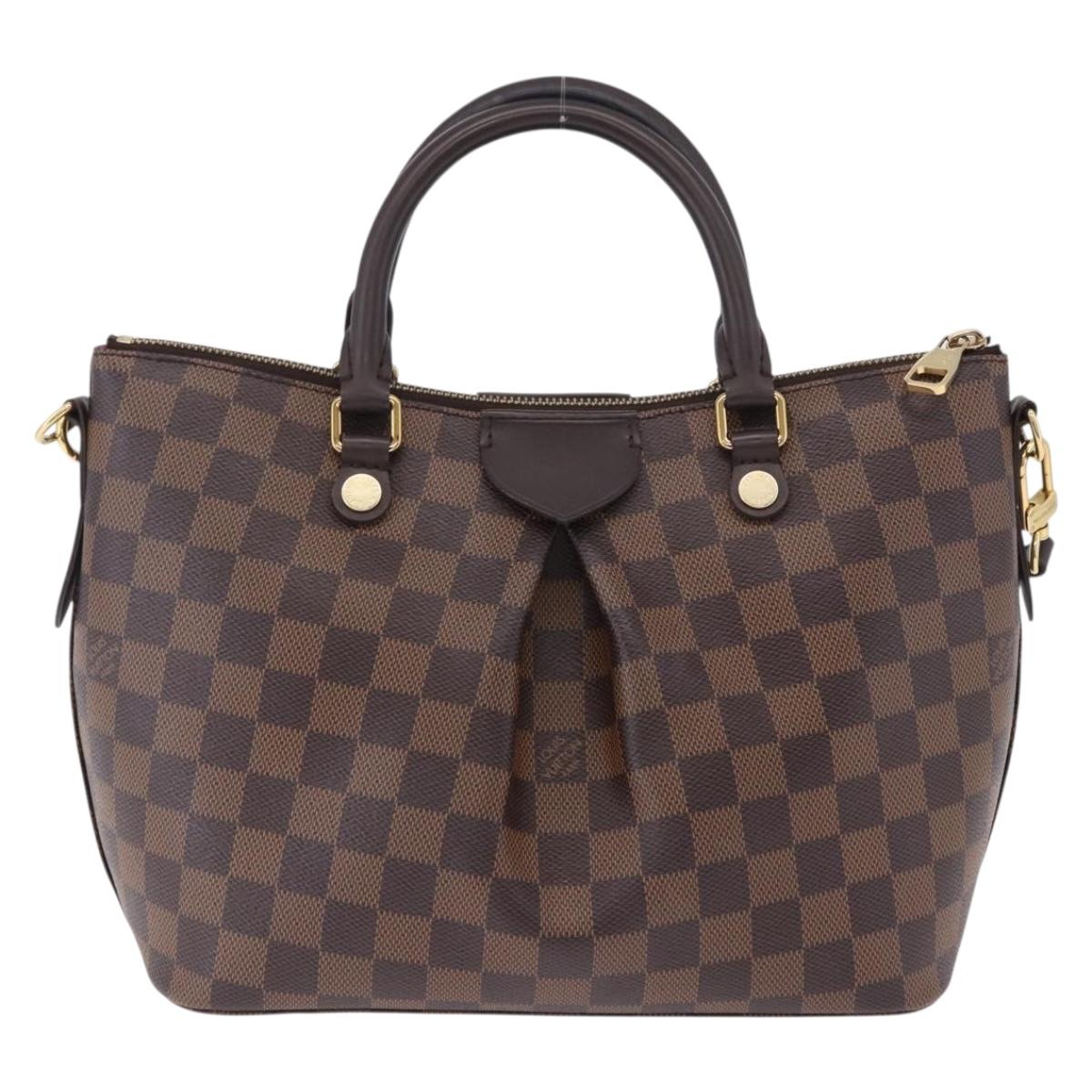 LOUIS VUITTON Damier Ebene Sienna PM Shoulder Bag N41545 LV Auth 199982V