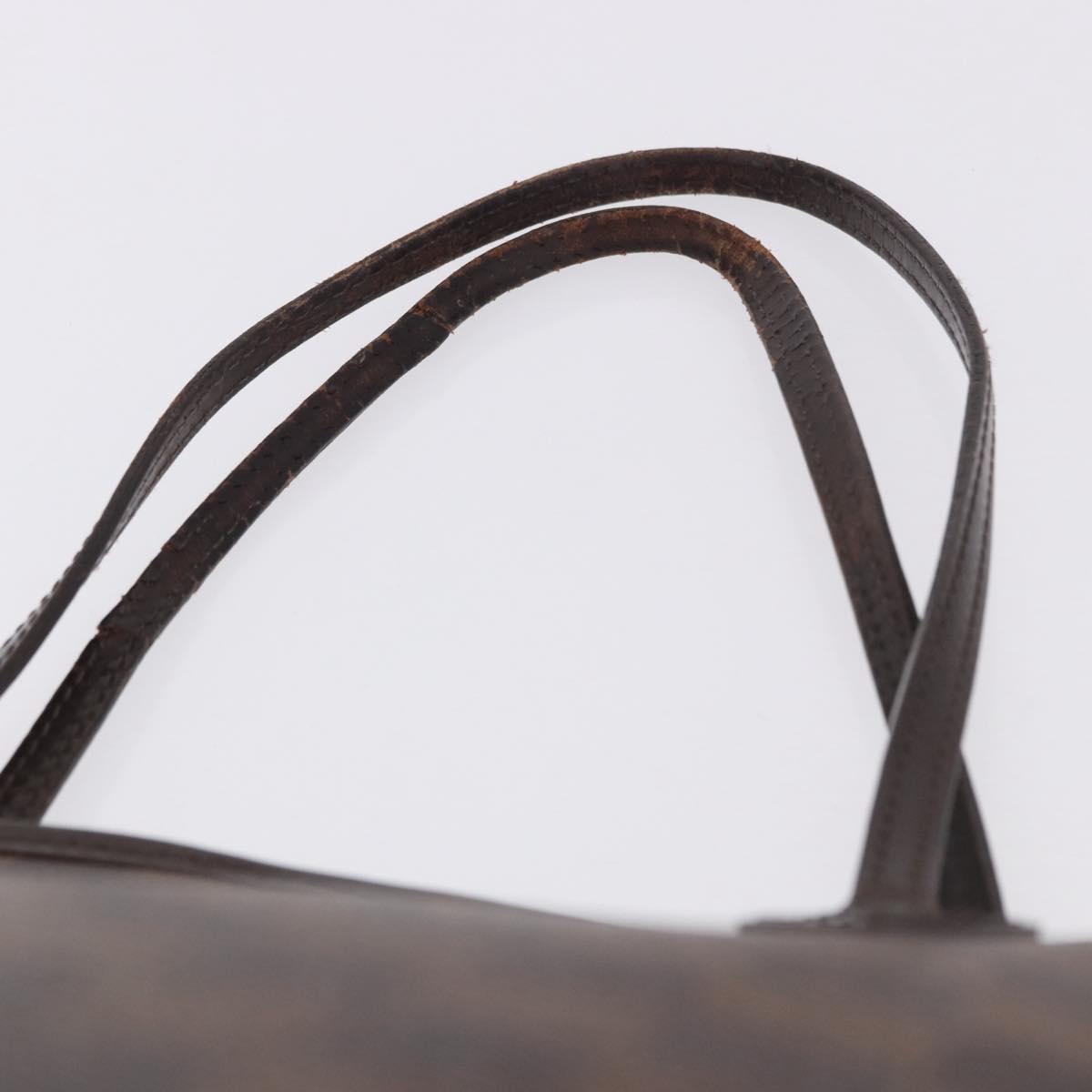 LOUIS VUITTON Damier Ebene Neverfull MM Tote Bag N51105 LV Auth 199984