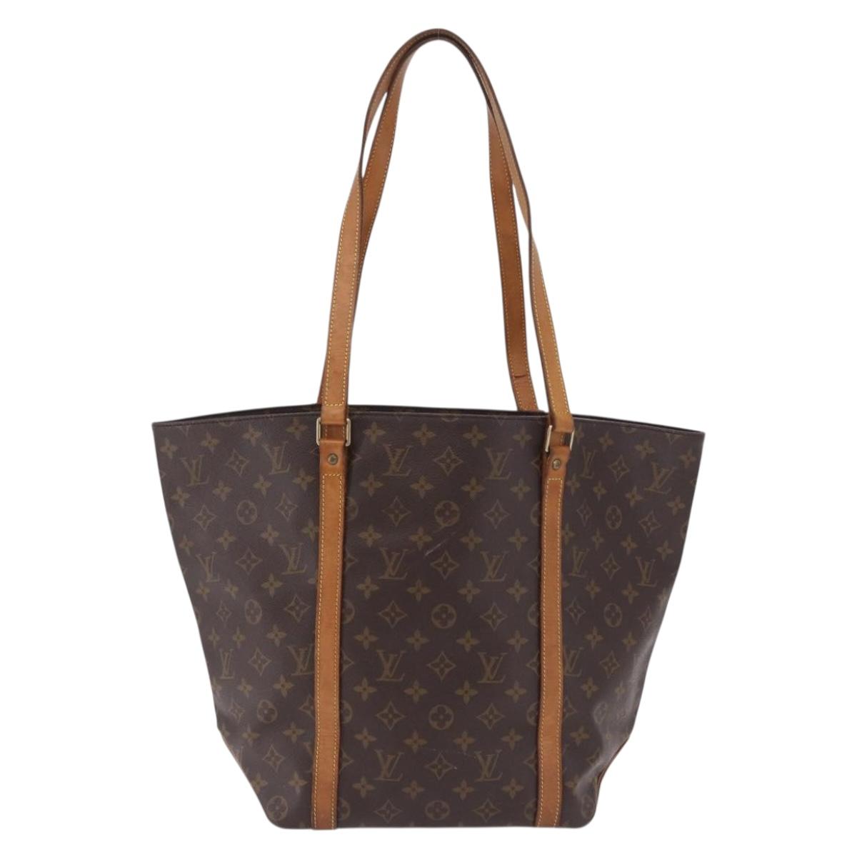 LOUIS VUITTON Monogram Sac Shopping GM Tote Bag M51110 LV Auth 199986
