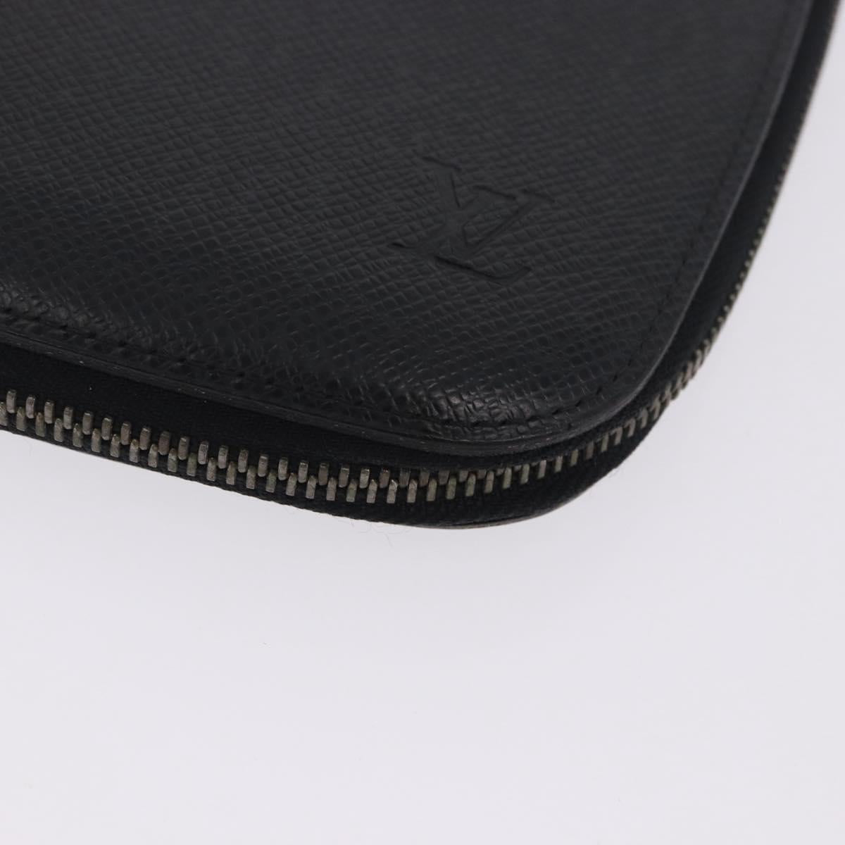LOUIS VUITTON Taiga Organizer Atoll Travel Case Ardoise M30652 LV Auth 199998A