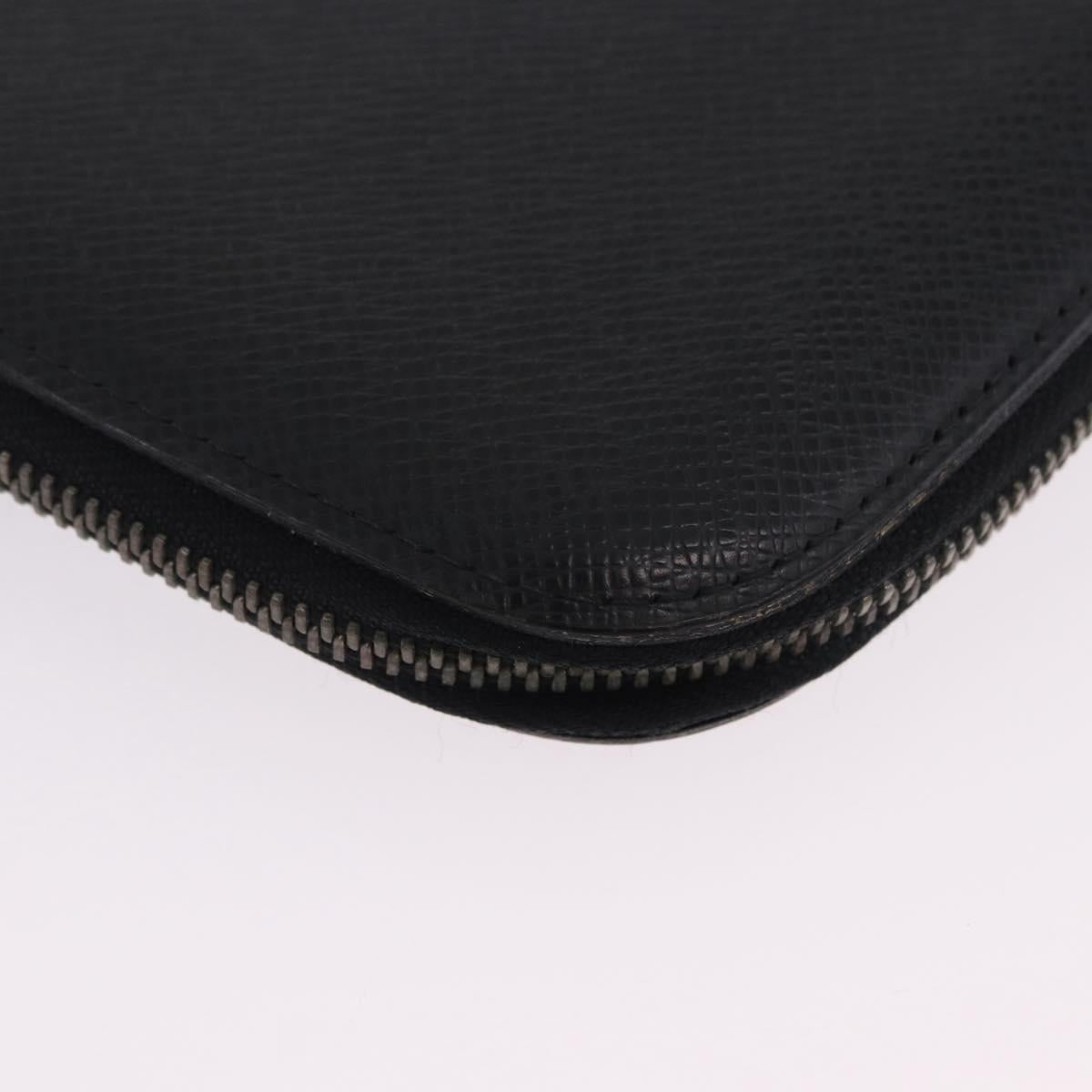 LOUIS VUITTON Taiga Organizer Atoll Travel Case Ardoise M30652 LV Auth 199998A