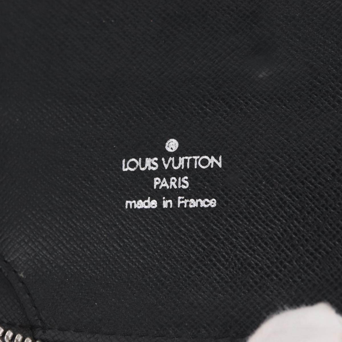 LOUIS VUITTON Taiga Organizer Atoll Travel Case Ardoise M30652 LV Auth 199998A