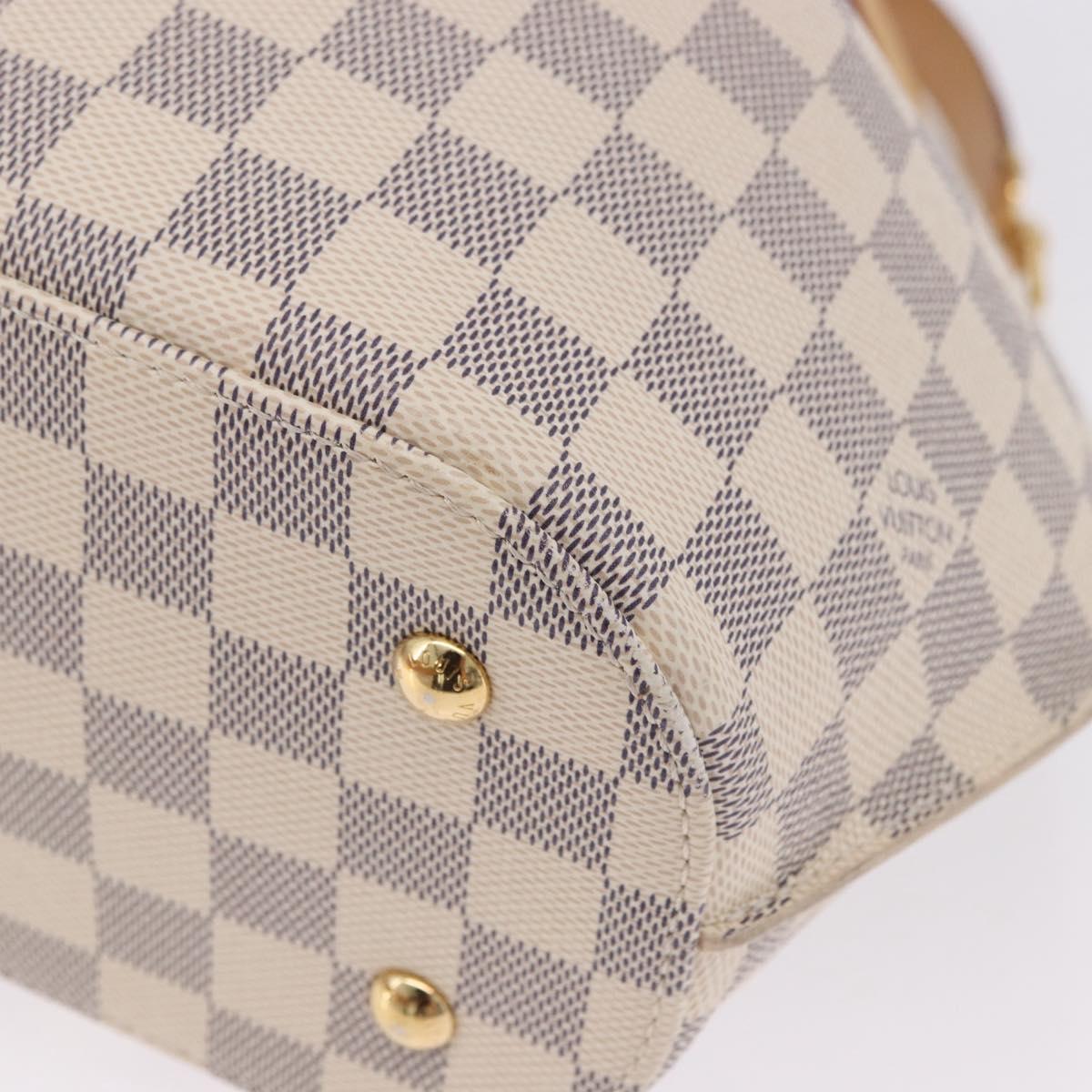 LOUIS VUITTON Damier Azur Giroratta Hand Bag N41579 LV Auth 199999SAM