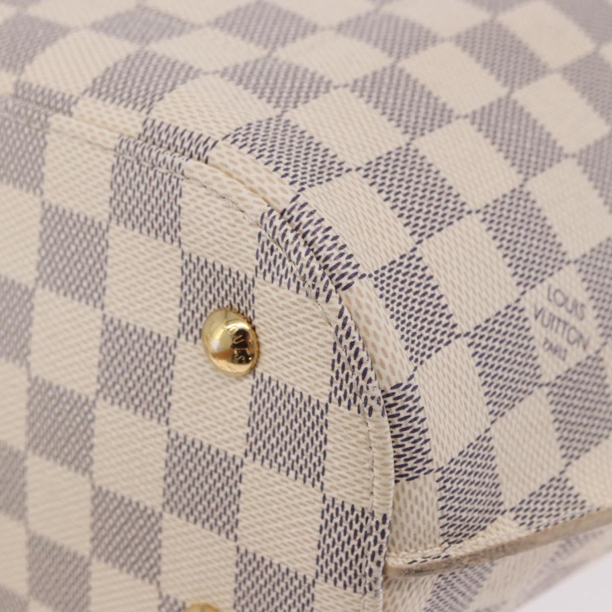 LOUIS VUITTON Damier Azur Giroratta Hand Bag N41579 LV Auth 199999SAM