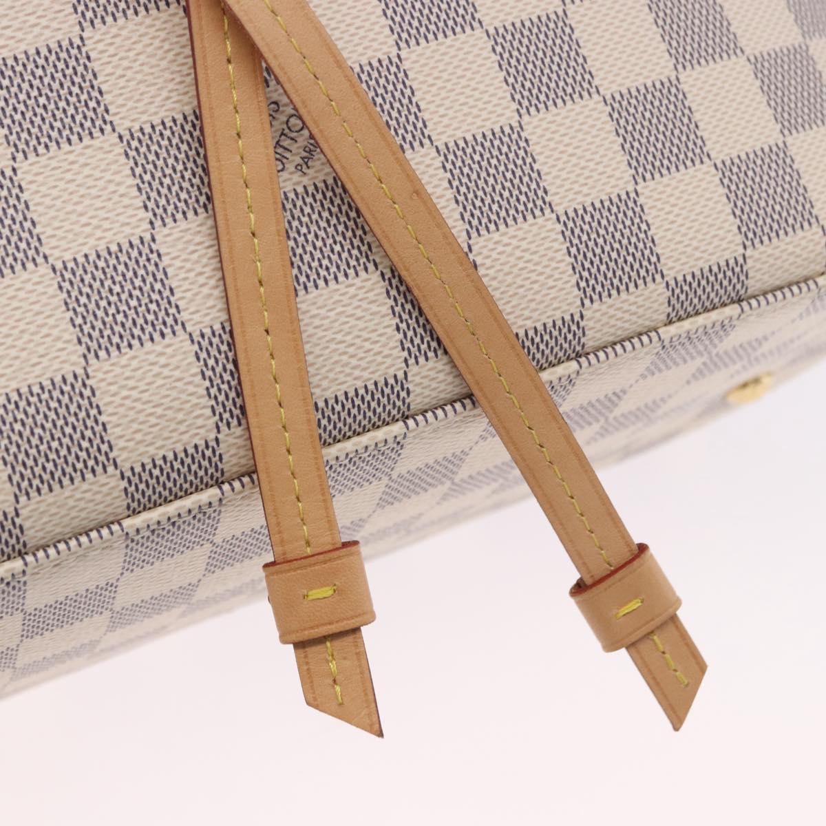LOUIS VUITTON Damier Azur Giroratta Hand Bag N41579 LV Auth 199999SAM