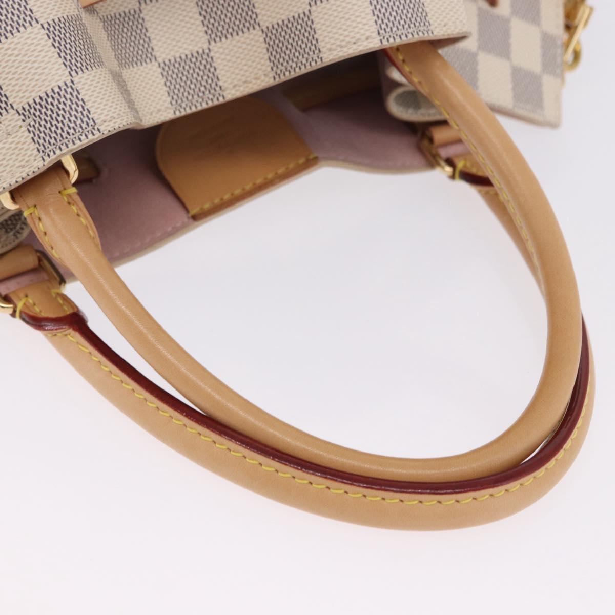 LOUIS VUITTON Damier Azur Giroratta Hand Bag N41579 LV Auth 199999SAM