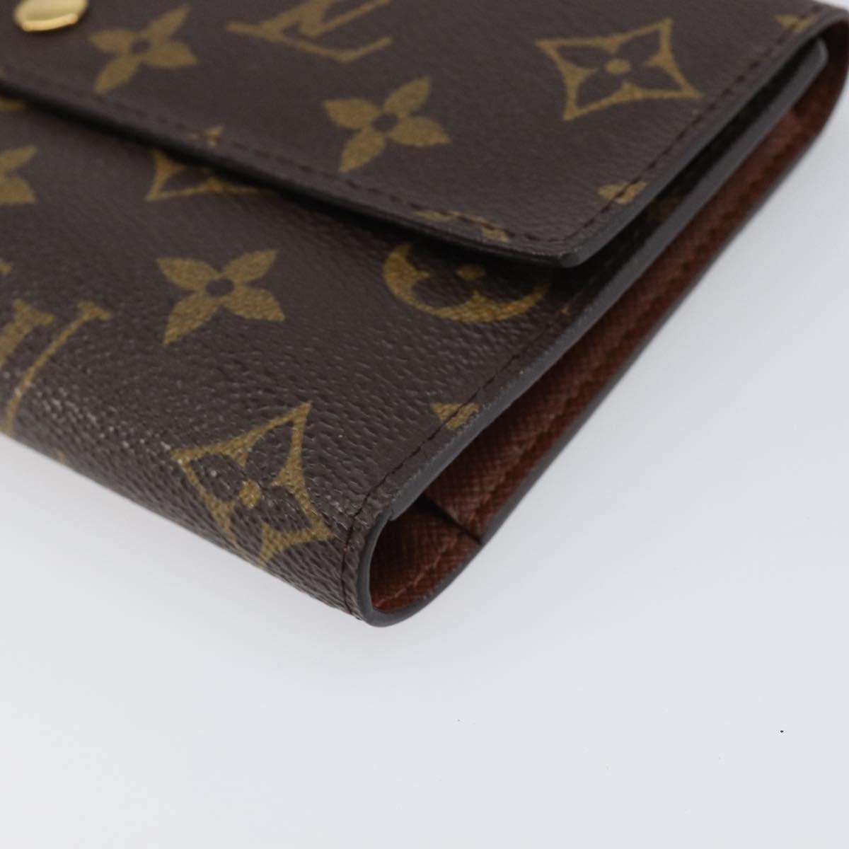 LOUIS VUITTON Monogram Portefeuille International Wallet M61217 LV Auth 200002A