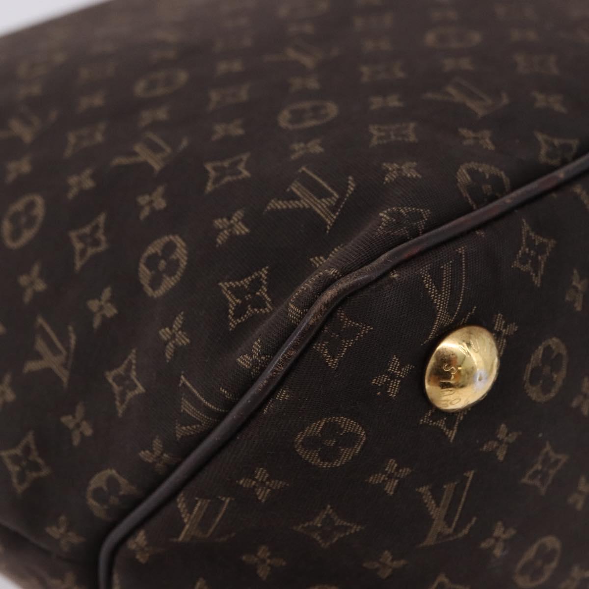 LOUIS VUITTON Monogram Idylle Ballad PM Bag Dark Brown M40573 LV Auth 200011A