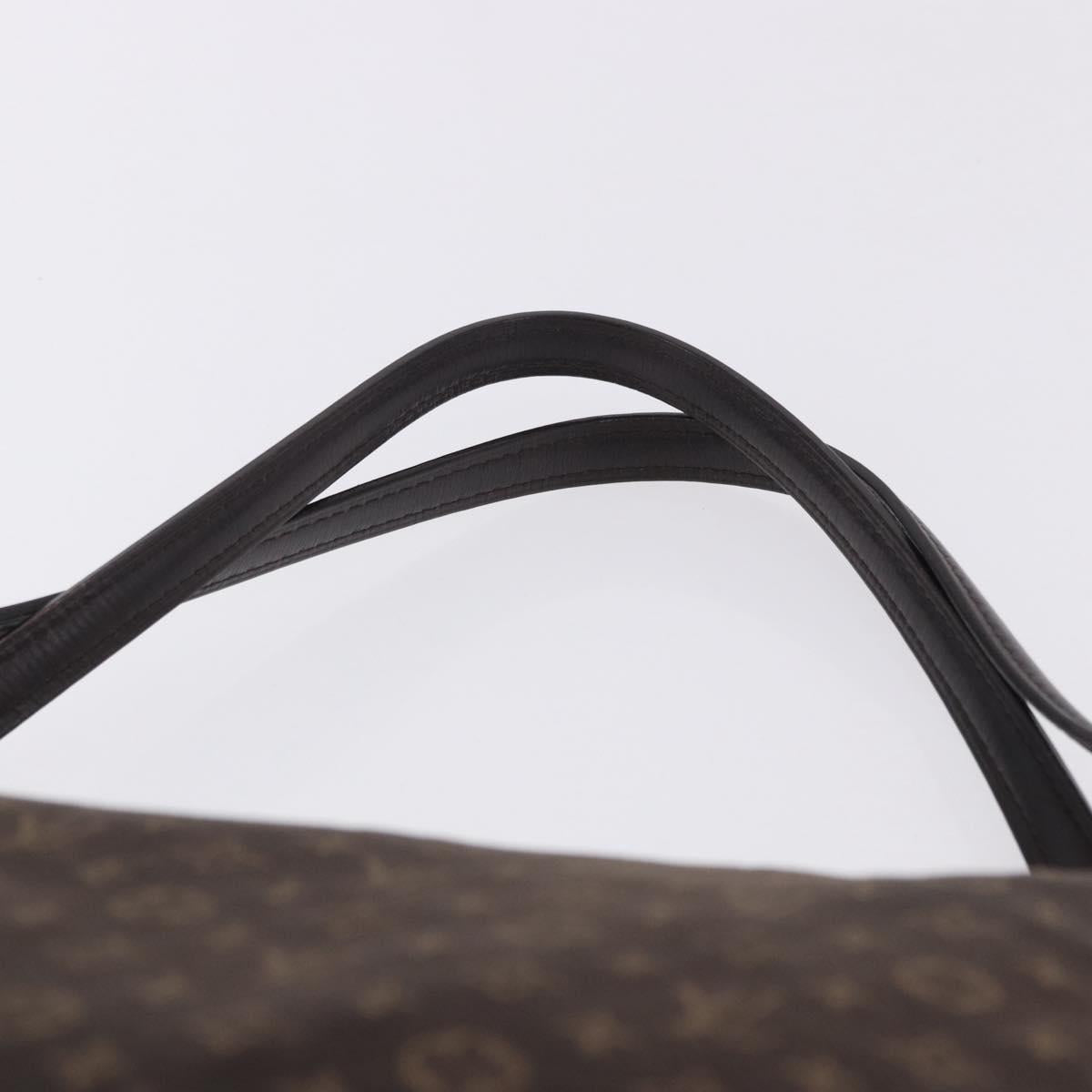 LOUIS VUITTON Monogram Idylle Ballad PM Bag Dark Brown M40573 LV Auth 200011A