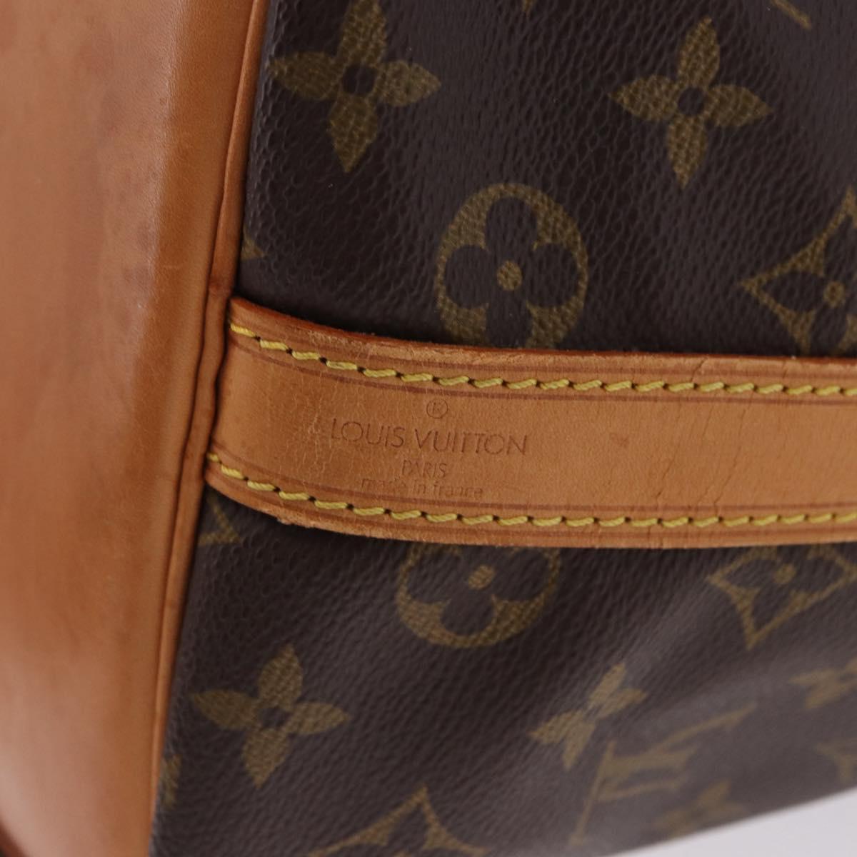 LOUIS VUITTON Monogram Petit Noe Shoulder Bag M42226 LV Auth 200072A