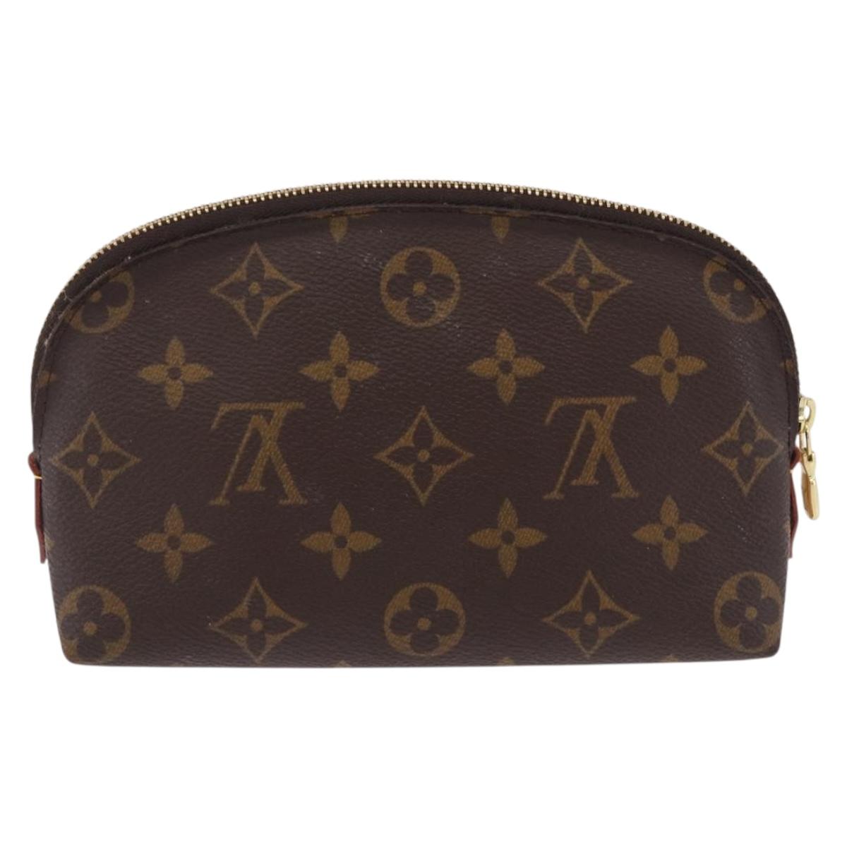 LOUIS VUITTON Monogram Pochette Cosmetic PM Pouch M43998 LV Auth 200076