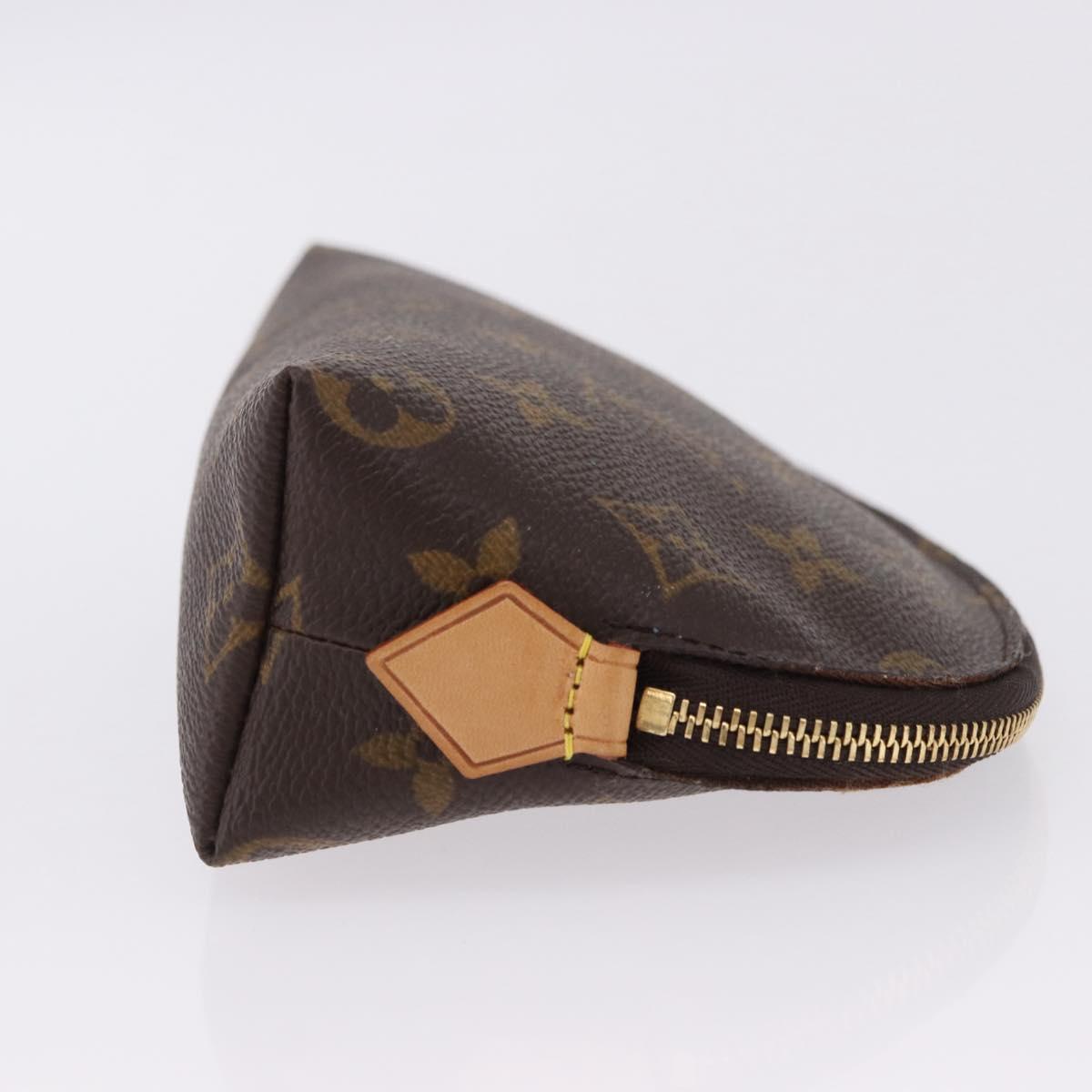 LOUIS VUITTON Monogram Pochette Cosmetic PM Pouch M43998 LV Auth 200076