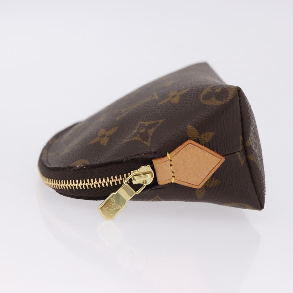 LOUIS VUITTON Monogram Pochette Cosmetic PM Pouch M43998 LV Auth 200076