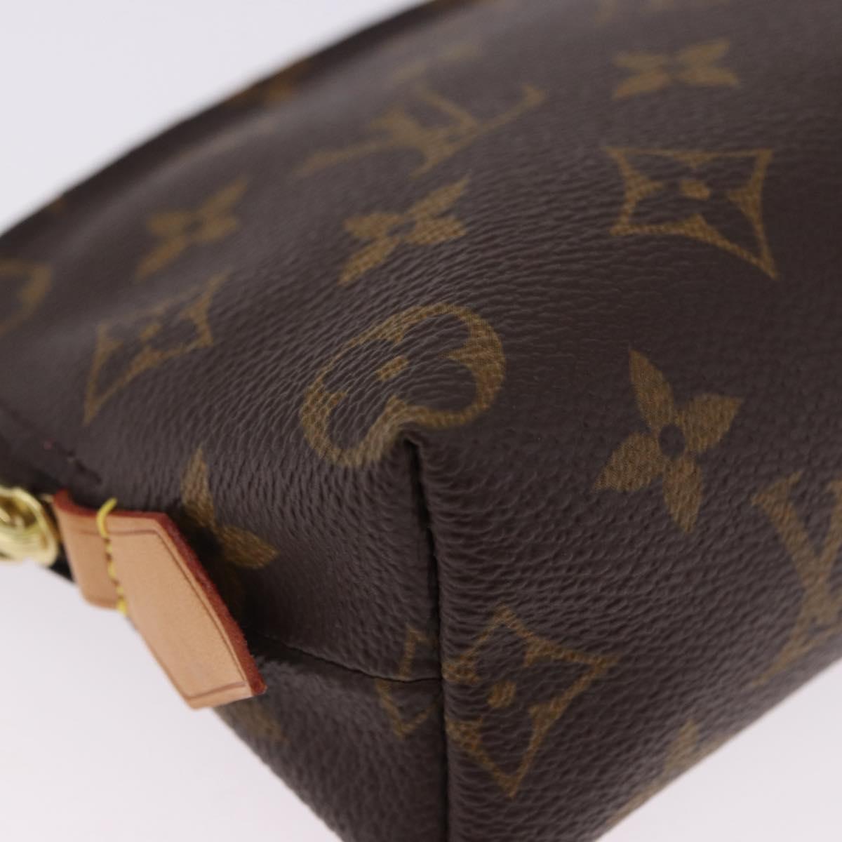 LOUIS VUITTON Monogram Pochette Cosmetic PM Pouch M43998 LV Auth 200076